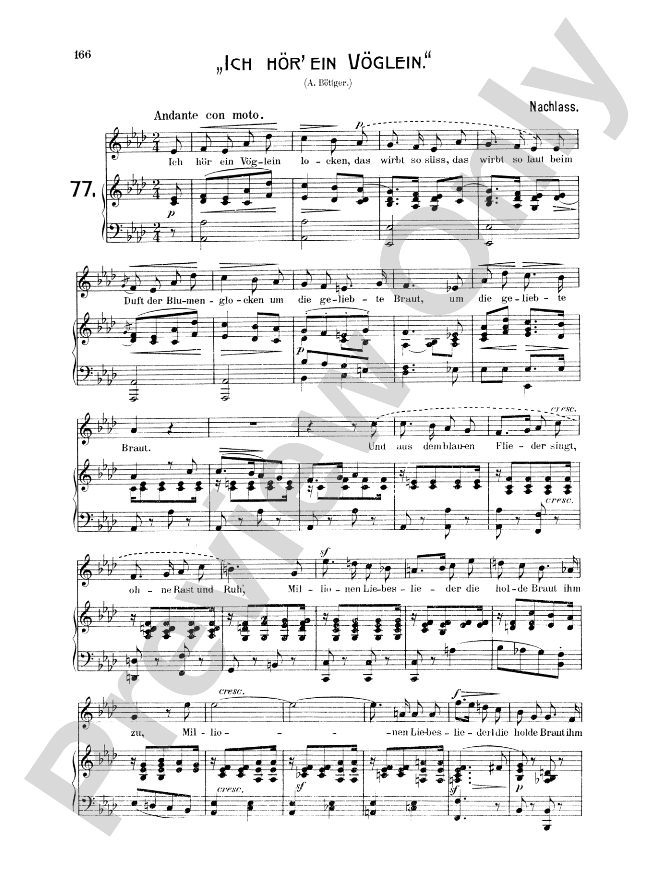 Mendelssohn: 79 Songs, Medium Voice (German)