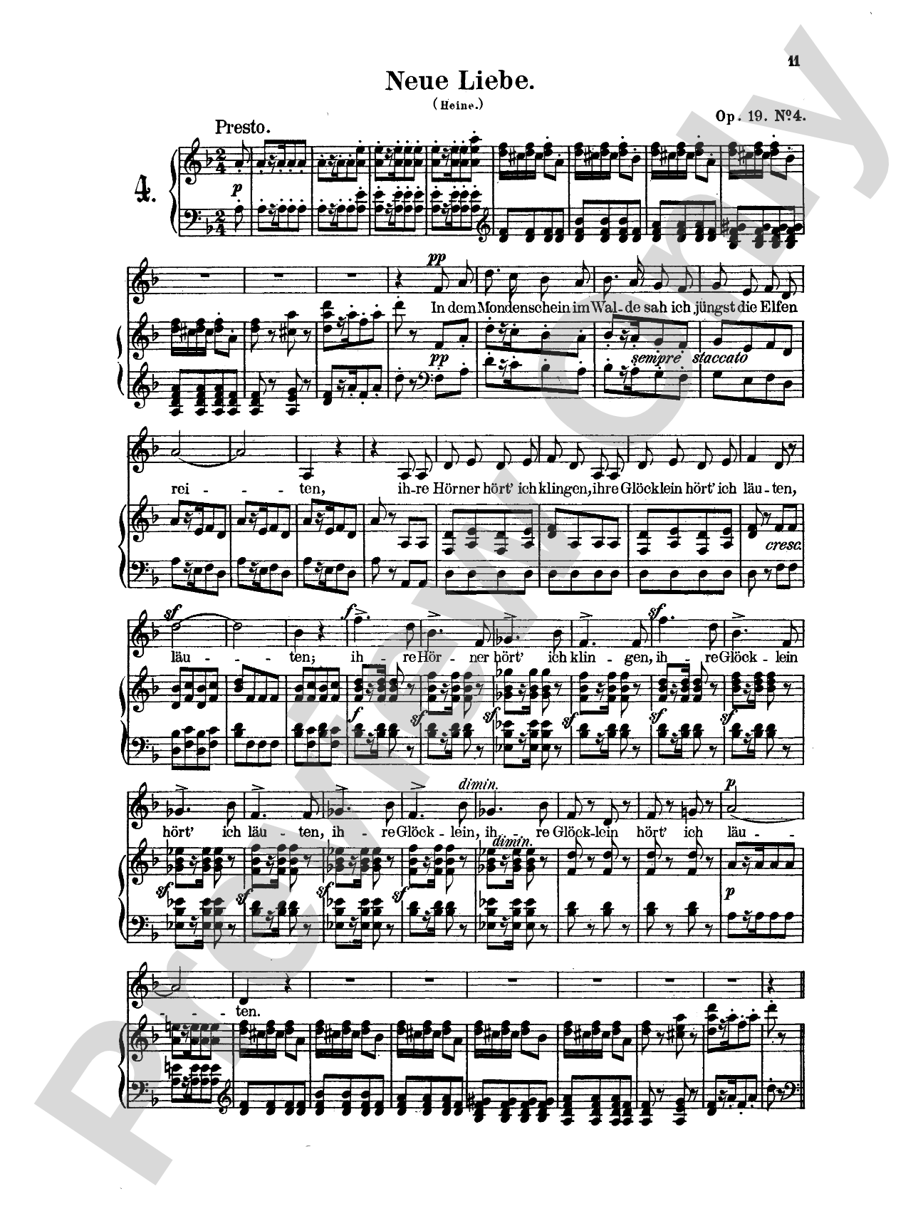 Mendelssohn: 79 Songs, Low Voice (German)
