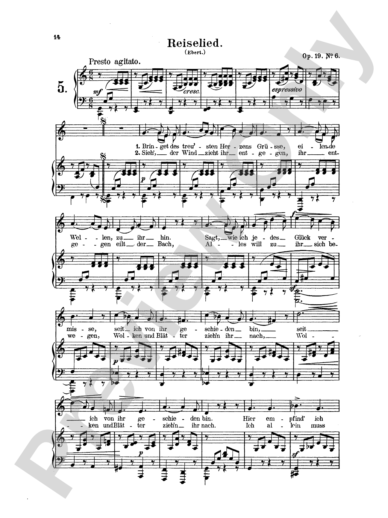 Mendelssohn: 79 Songs, Low Voice (German)