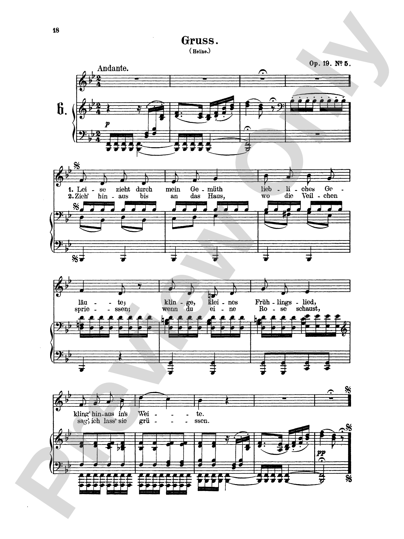 Mendelssohn: 79 Songs, Low Voice (German)