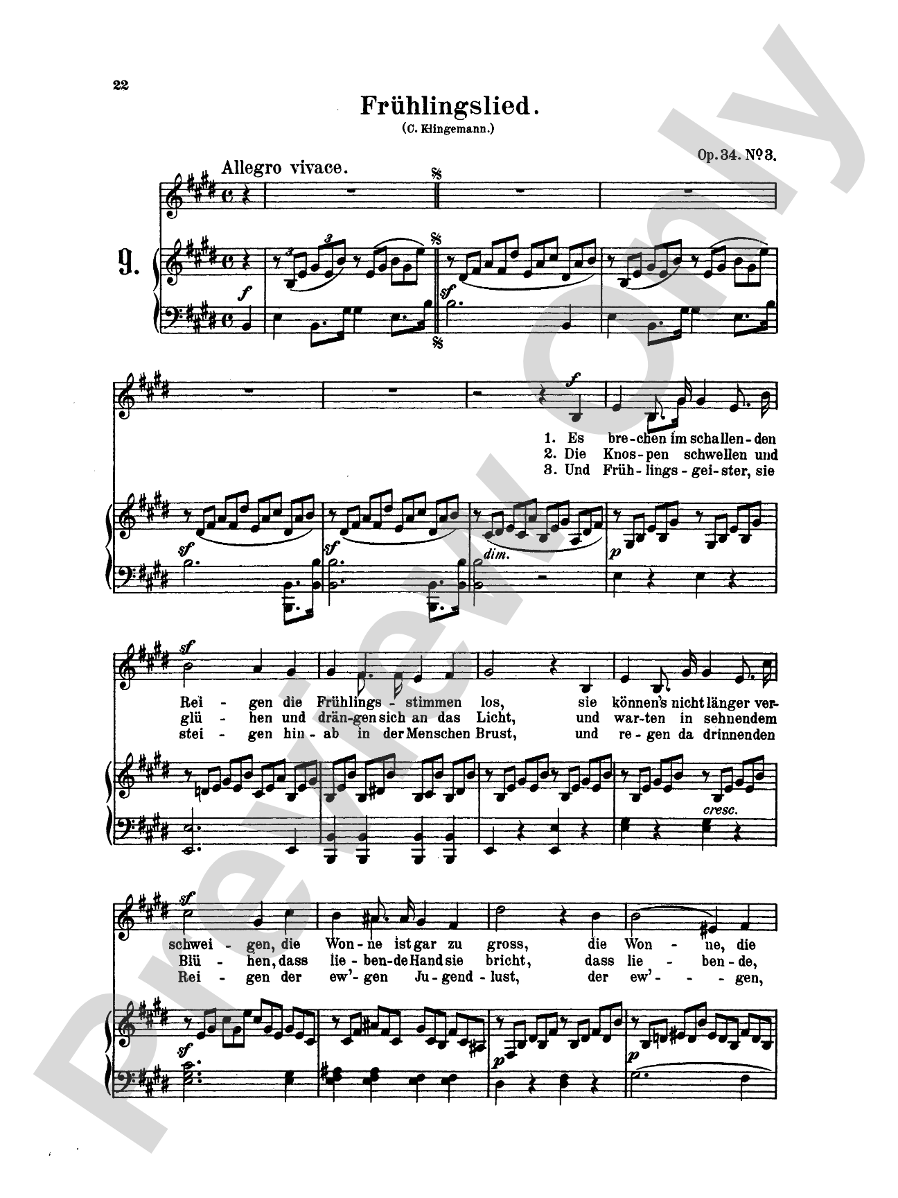 Mendelssohn: 79 Songs, Low Voice (German)