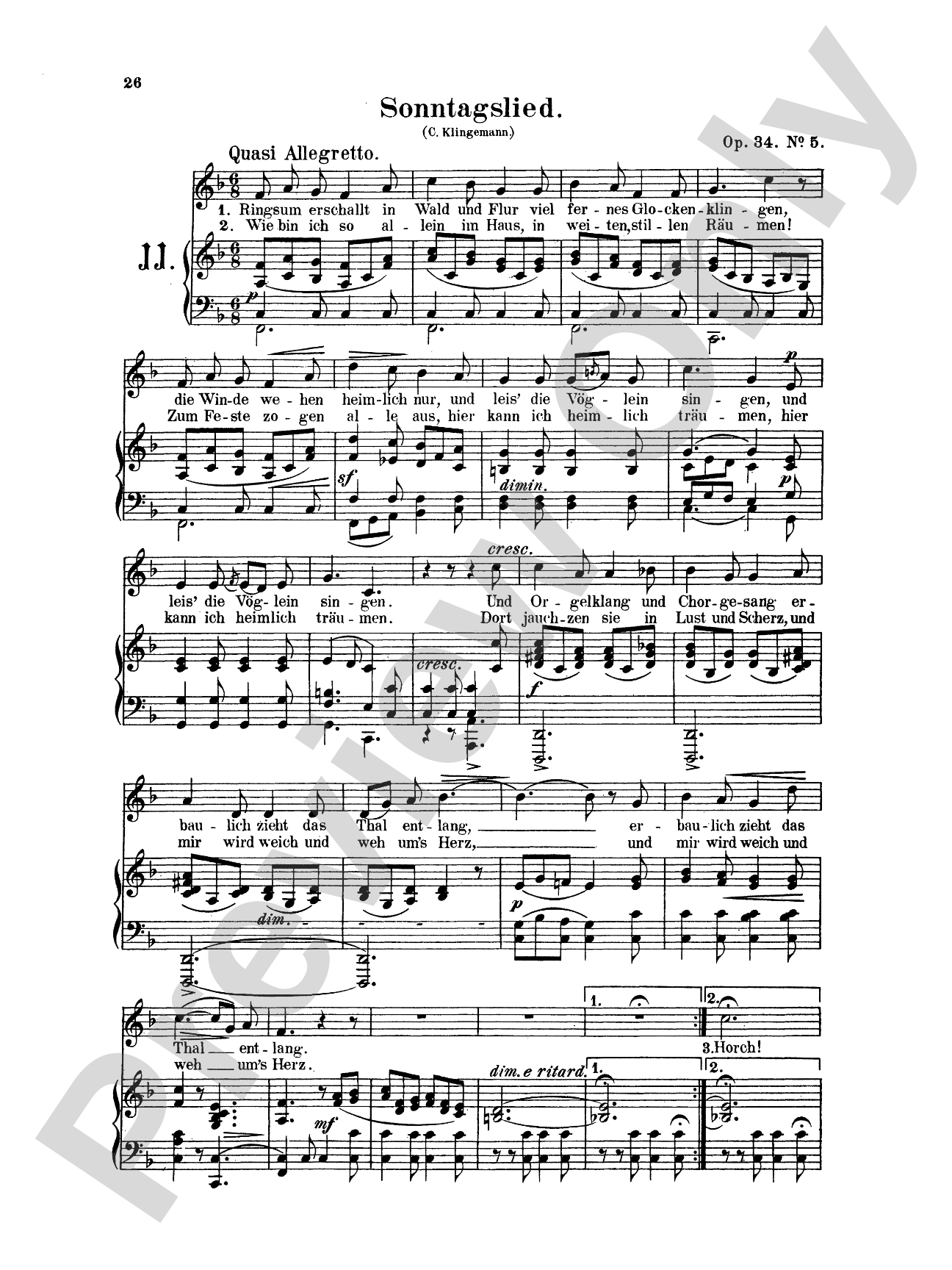Mendelssohn: 79 Songs, Low Voice (German)