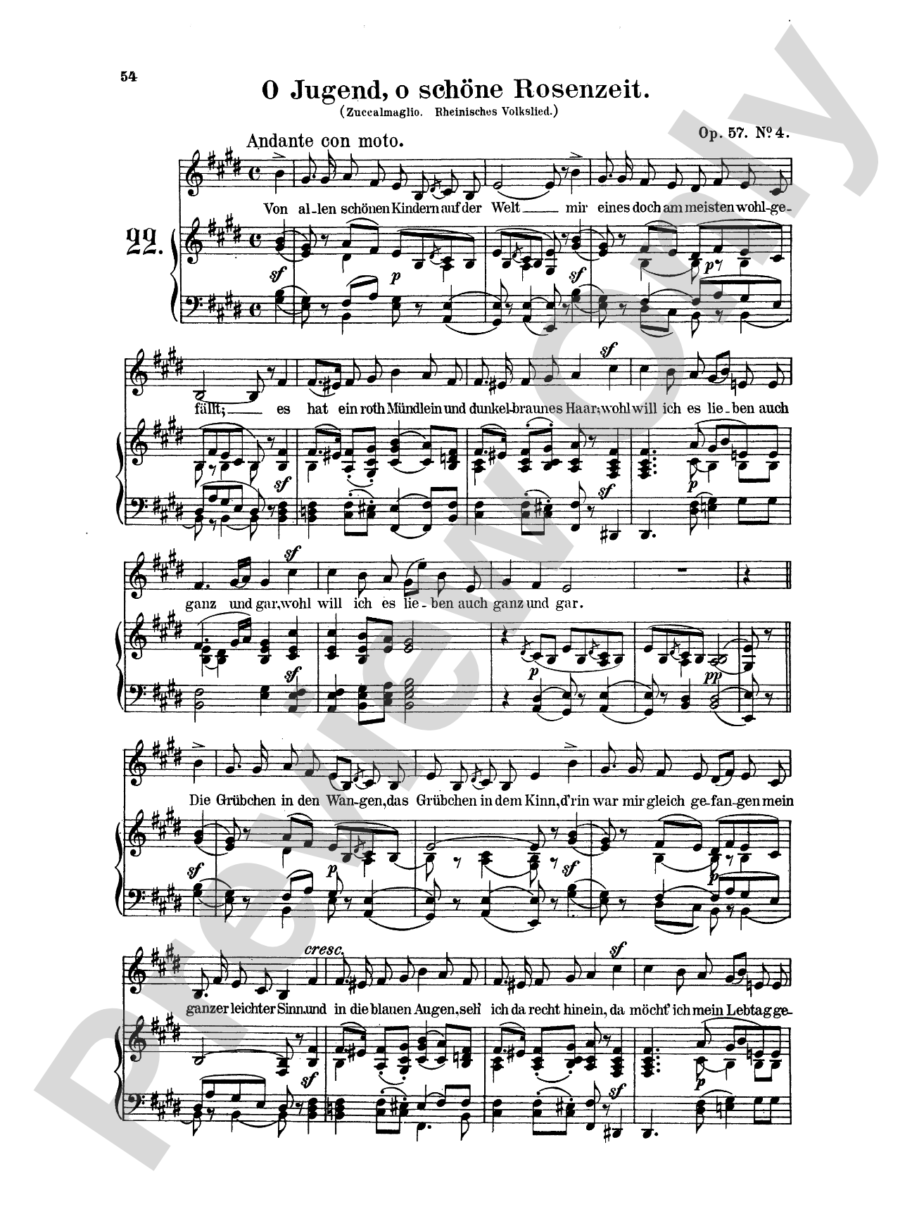 Mendelssohn: 79 Songs, Low Voice (German)