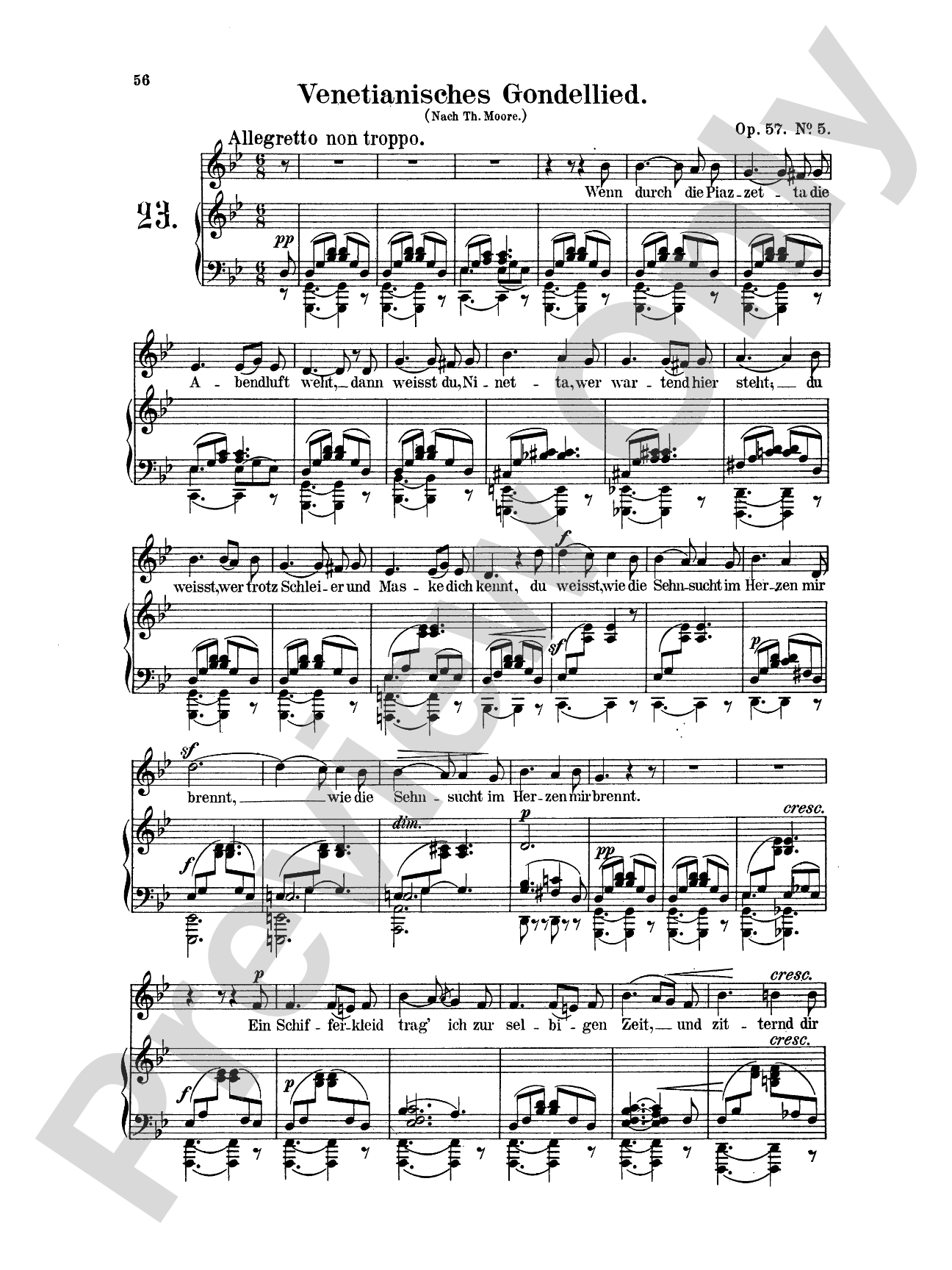 Mendelssohn: 79 Songs, Low Voice (German)