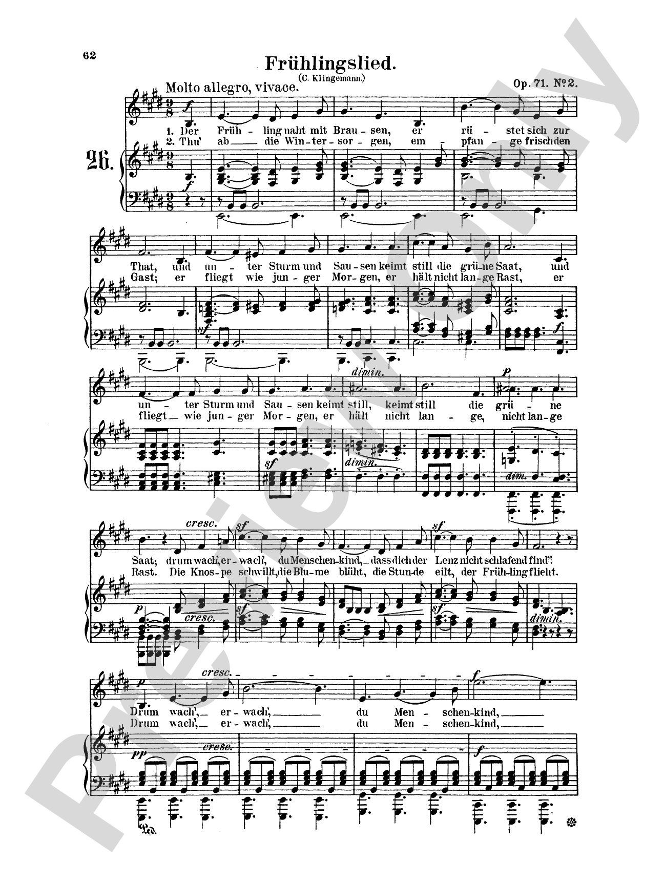 Mendelssohn: 79 Songs, Low Voice (German)