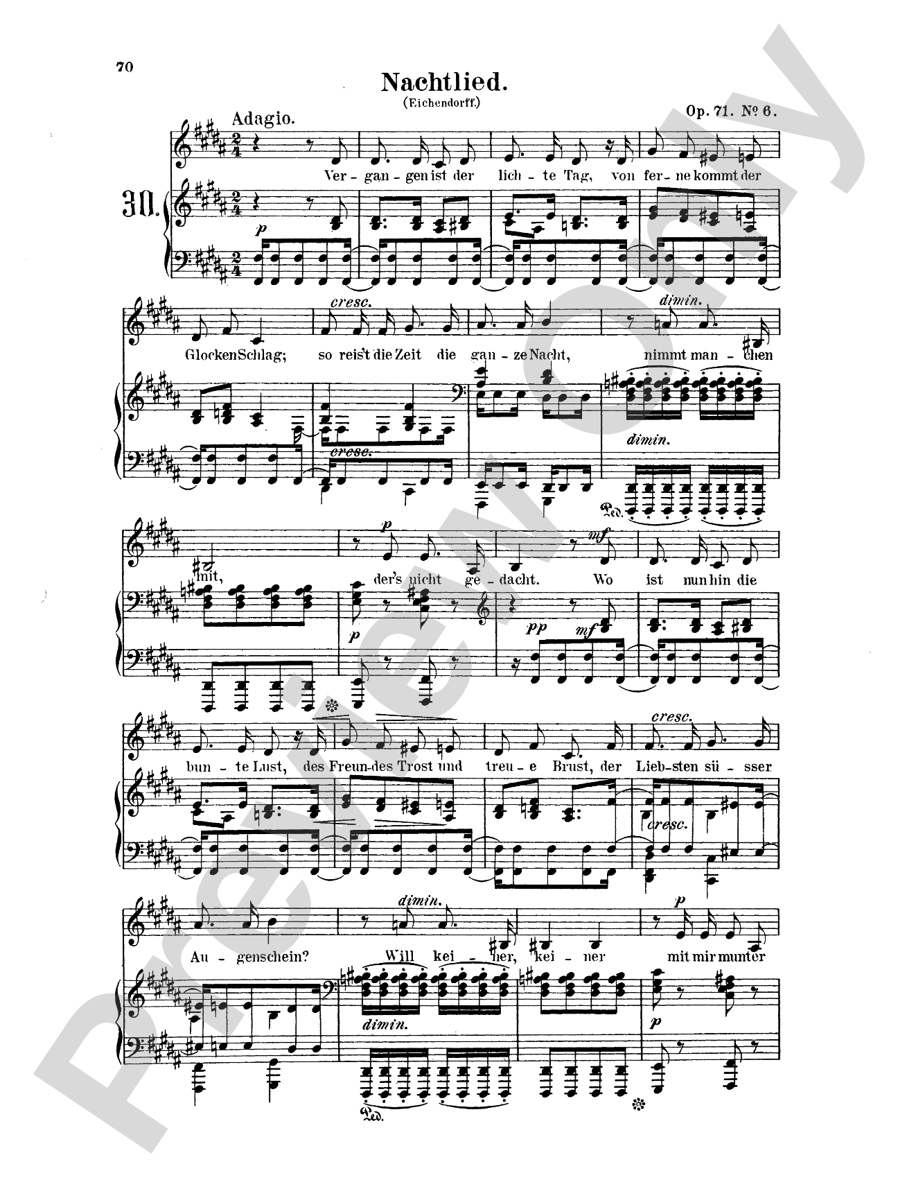 Mendelssohn: 79 Songs, Low Voice (German)