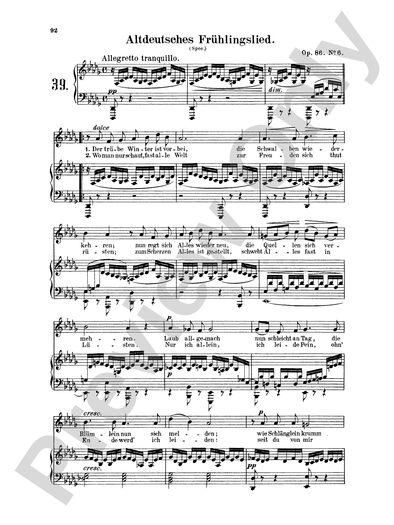 Mendelssohn: 79 Songs, Low Voice (German)