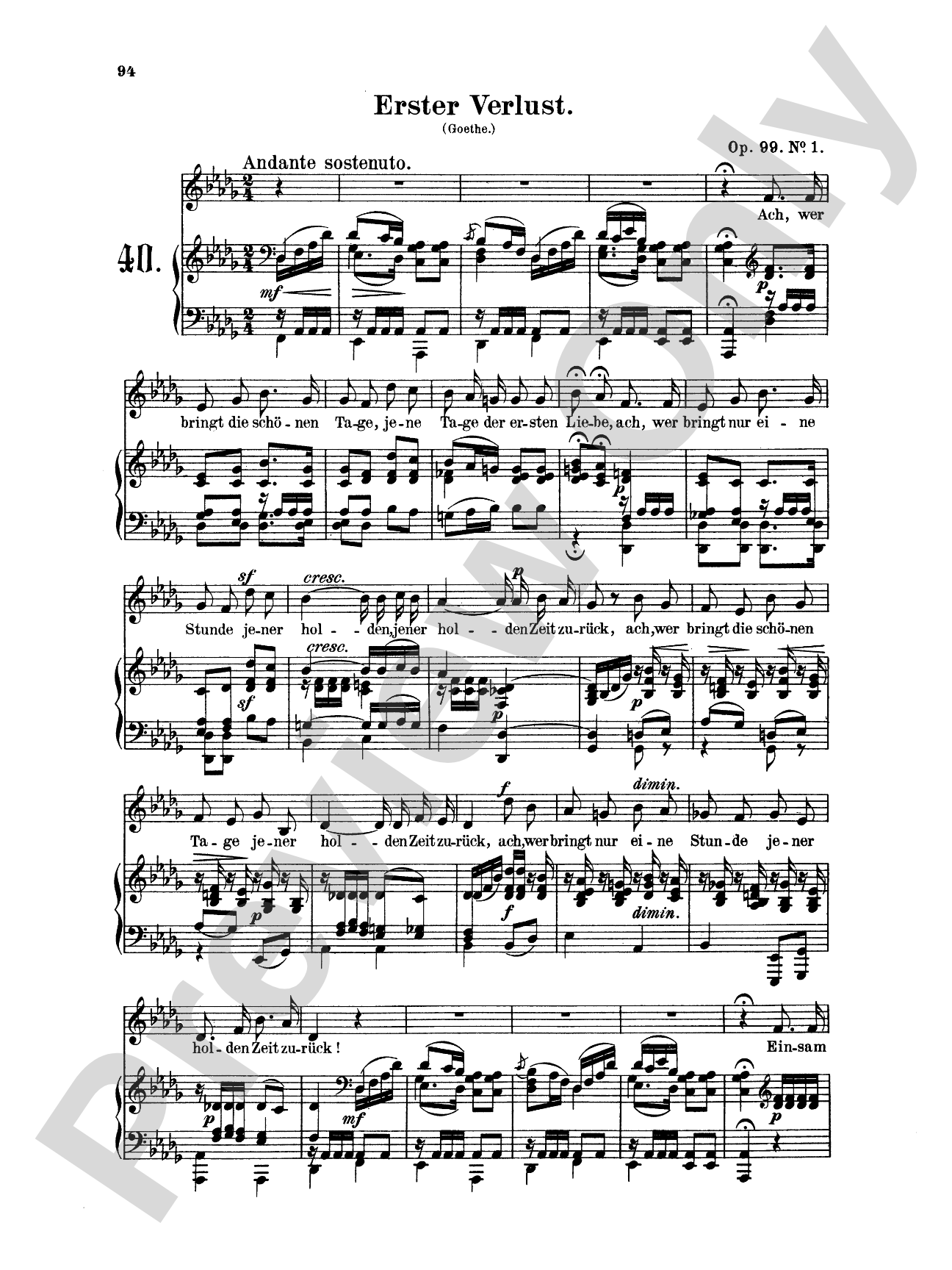 Mendelssohn: 79 Songs, Low Voice (German)