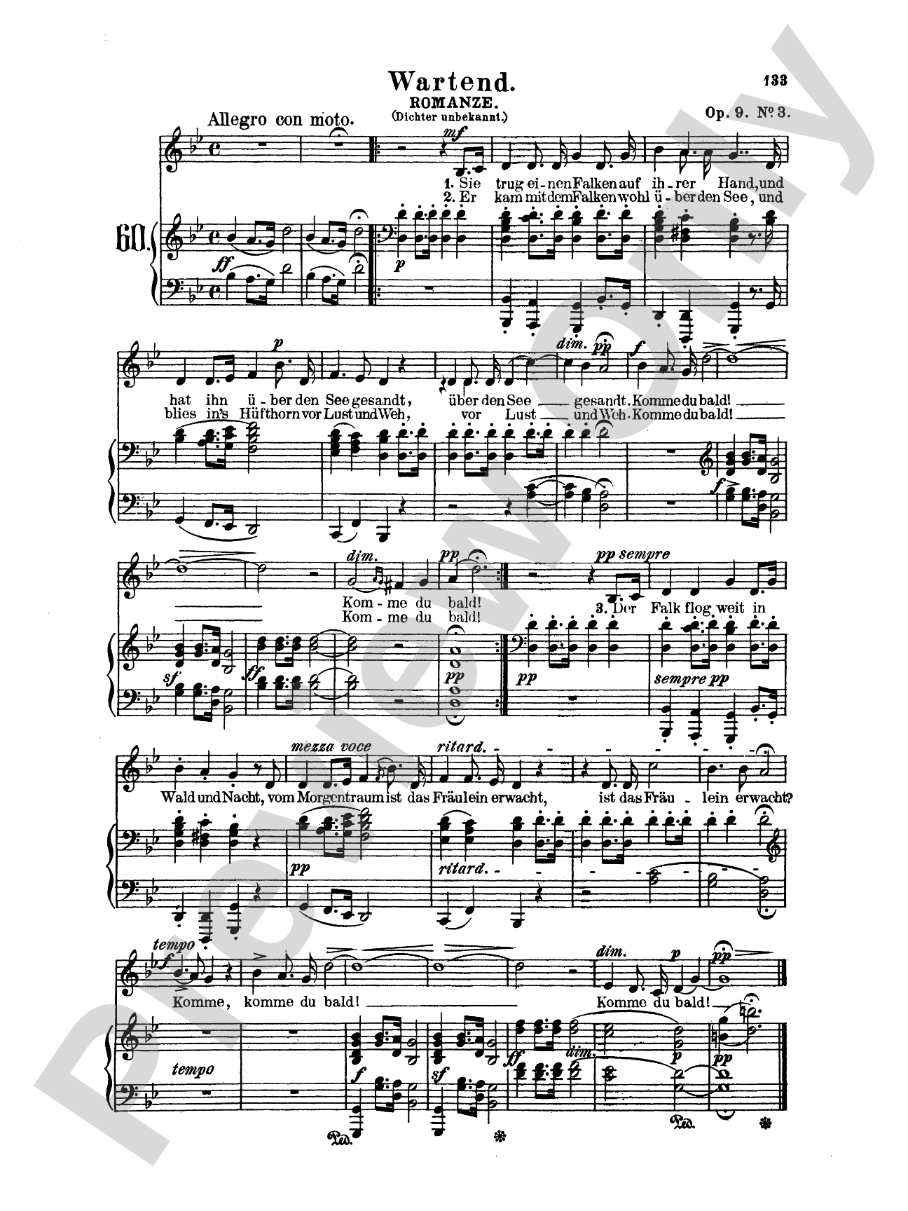 Mendelssohn: 79 Songs, Low Voice (German)