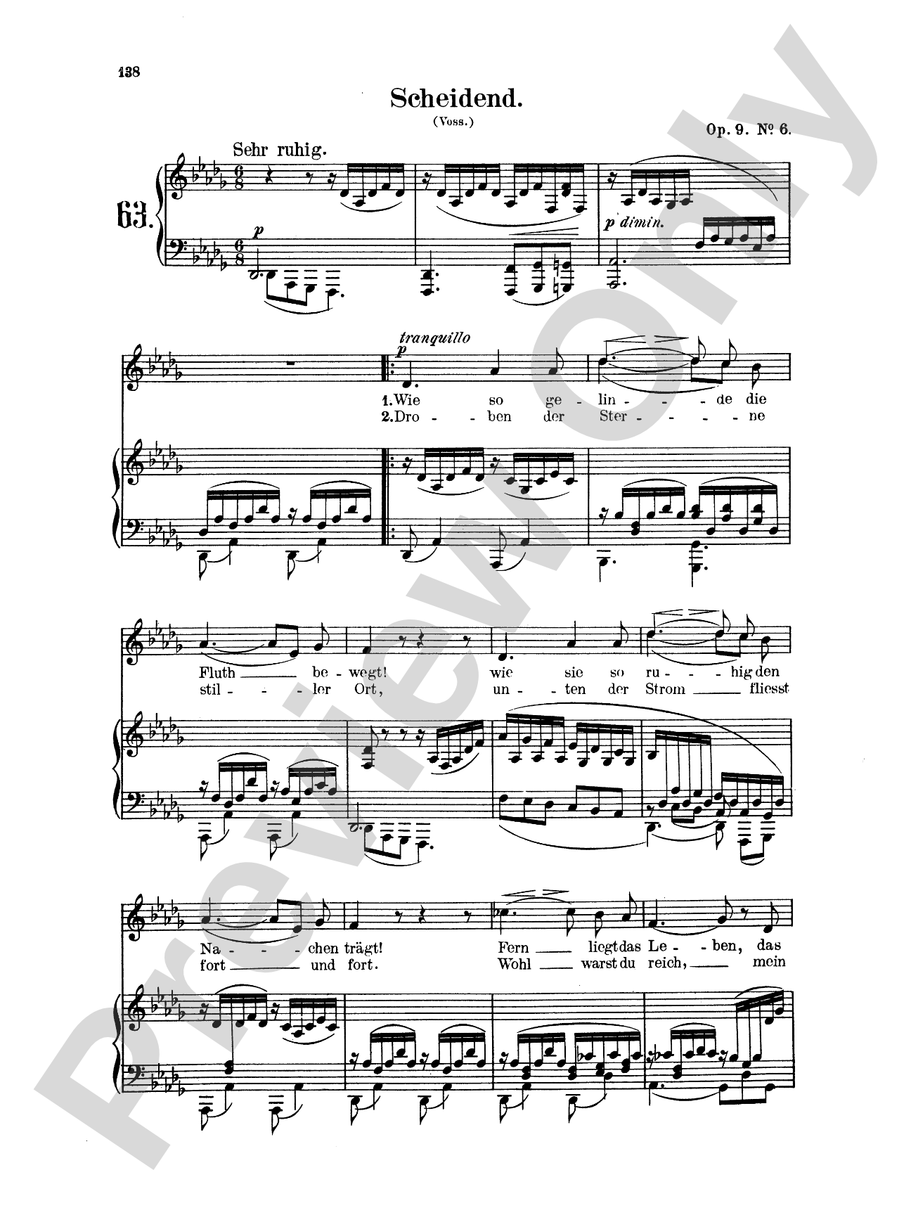 Mendelssohn: 79 Songs, Low Voice (German)