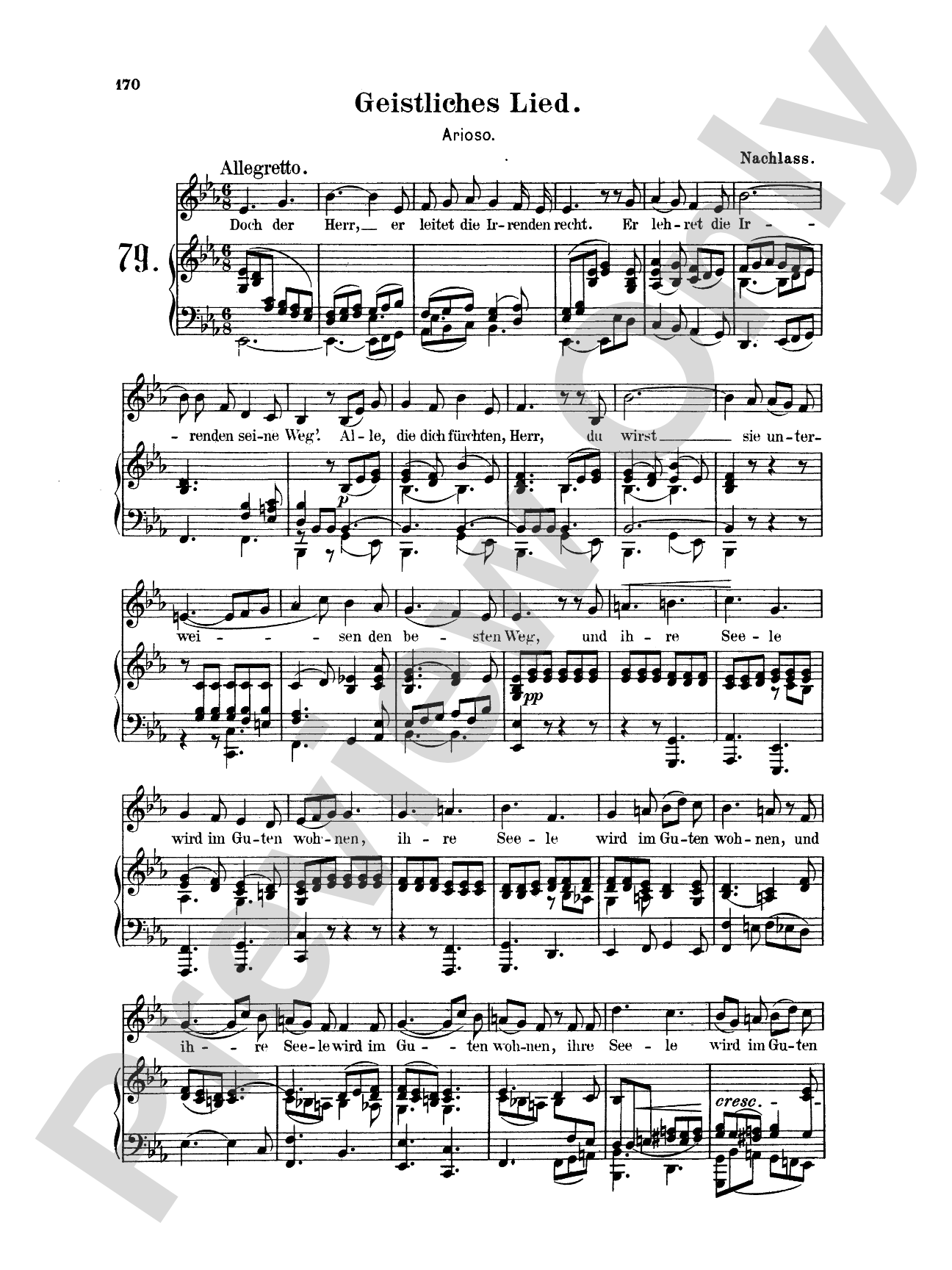 Mendelssohn: 79 Songs, Low Voice (German)