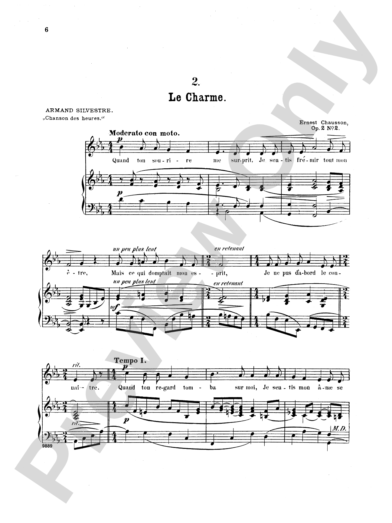 Chausson: Thirty-Three Songs (French)