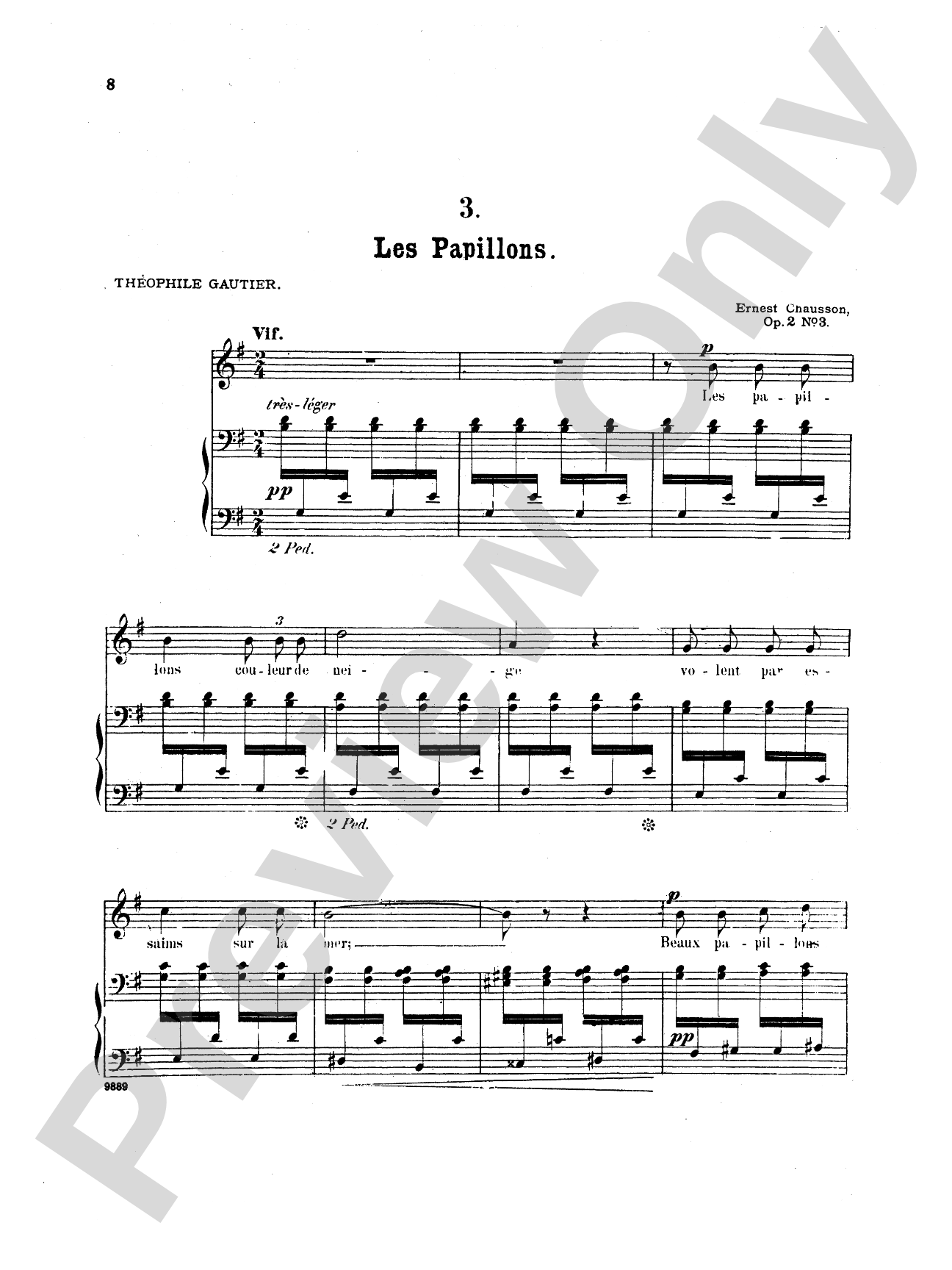 Chausson: Thirty-Three Songs (French)