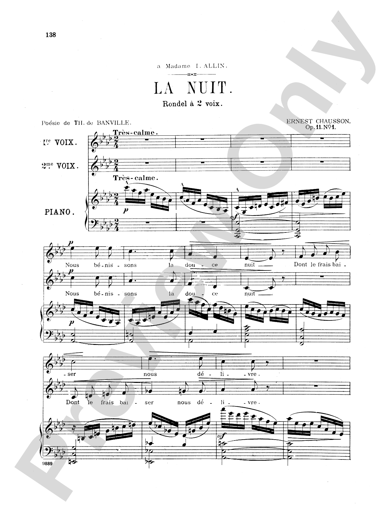 Chausson: Thirty-Three Songs (French)