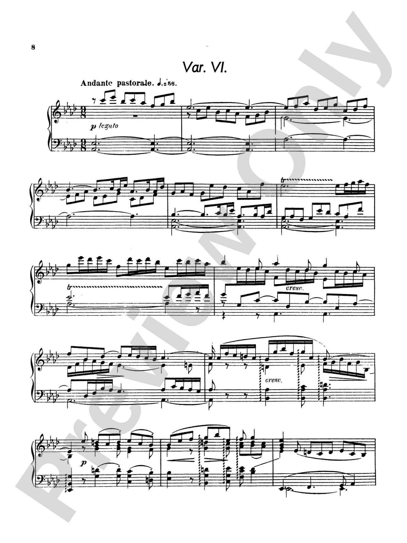 Liadov: Variations sur un Theme Populaire Polonais