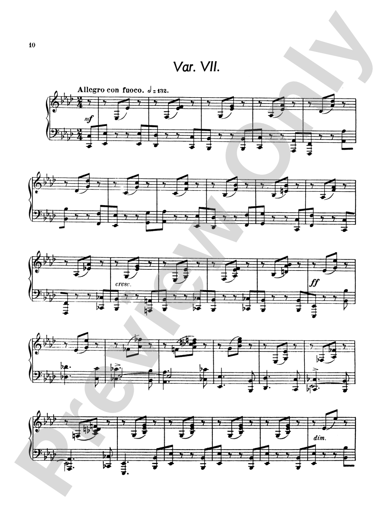 Liadov: Variations sur un Theme Populaire Polonais