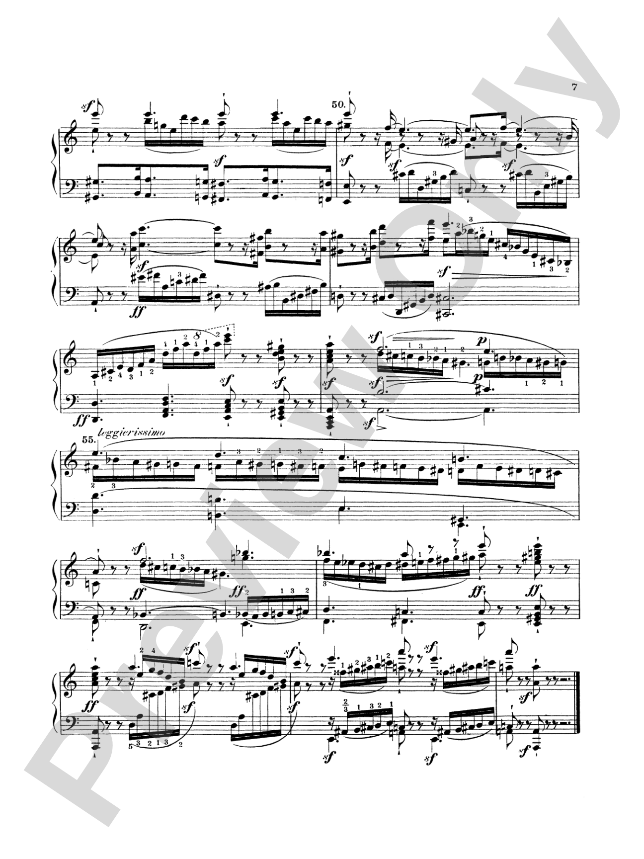 Moscheles: Grand Characteristic Studies, Op. 95: Piano Book