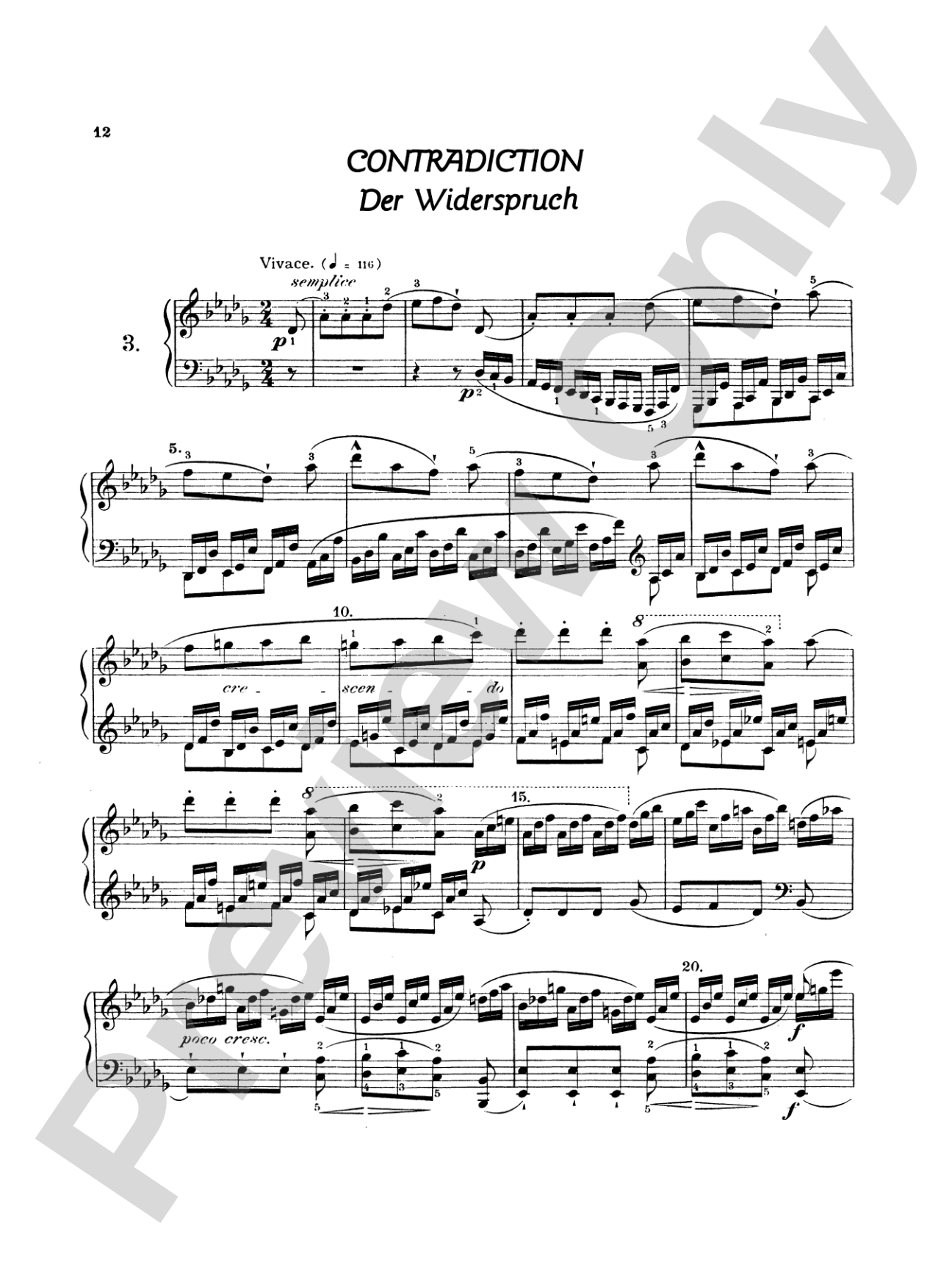 Moscheles: Grand Characteristic Studies, Op. 95