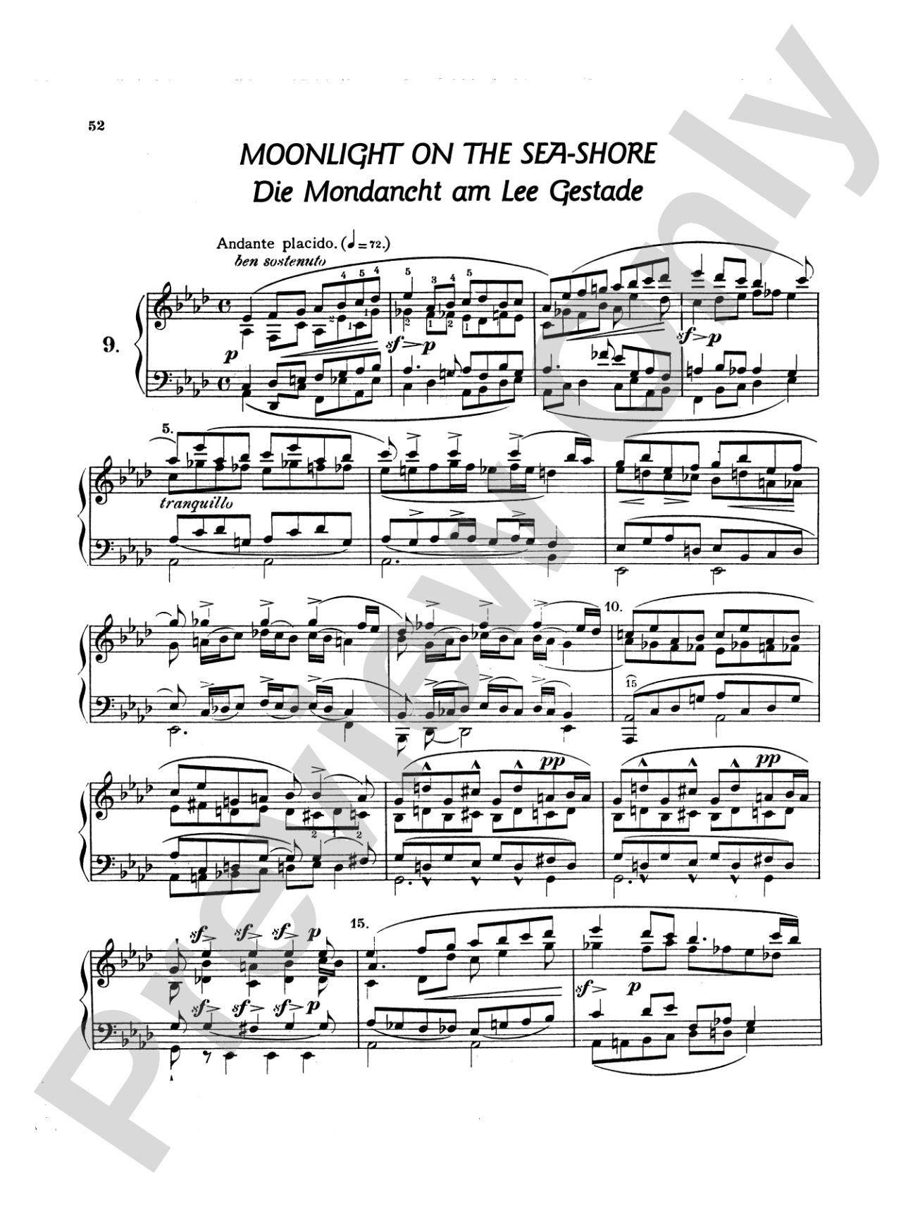 Moscheles: Grand Characteristic Studies, Op. 95