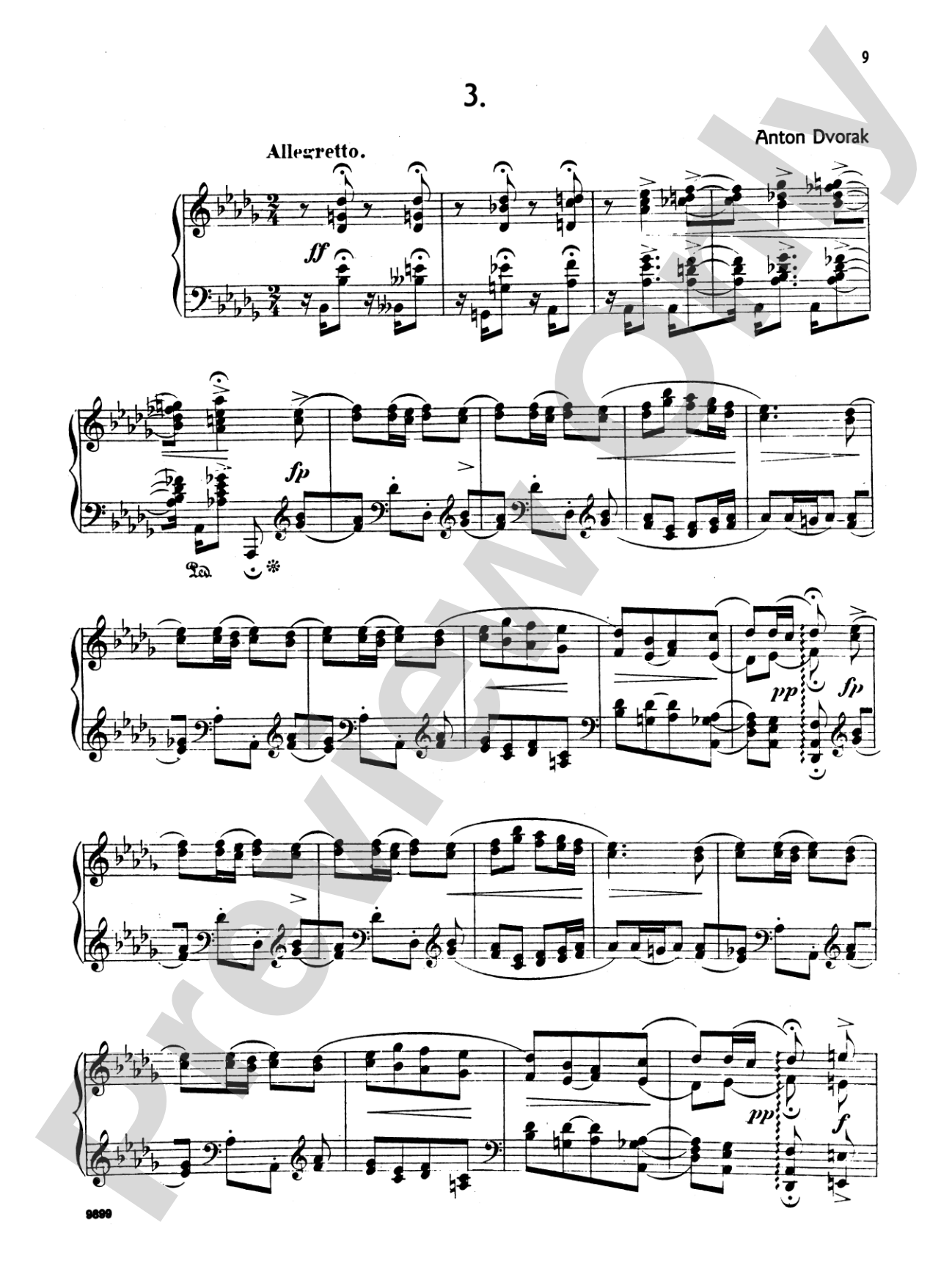 Dvorák: Silhouettes, Op. 8