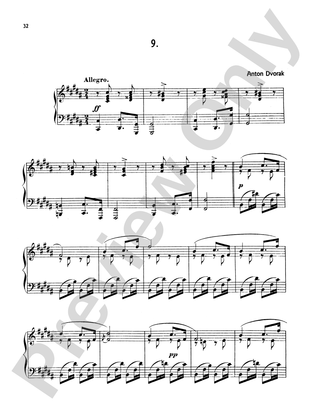 Dvorák: Silhouettes, Op. 8