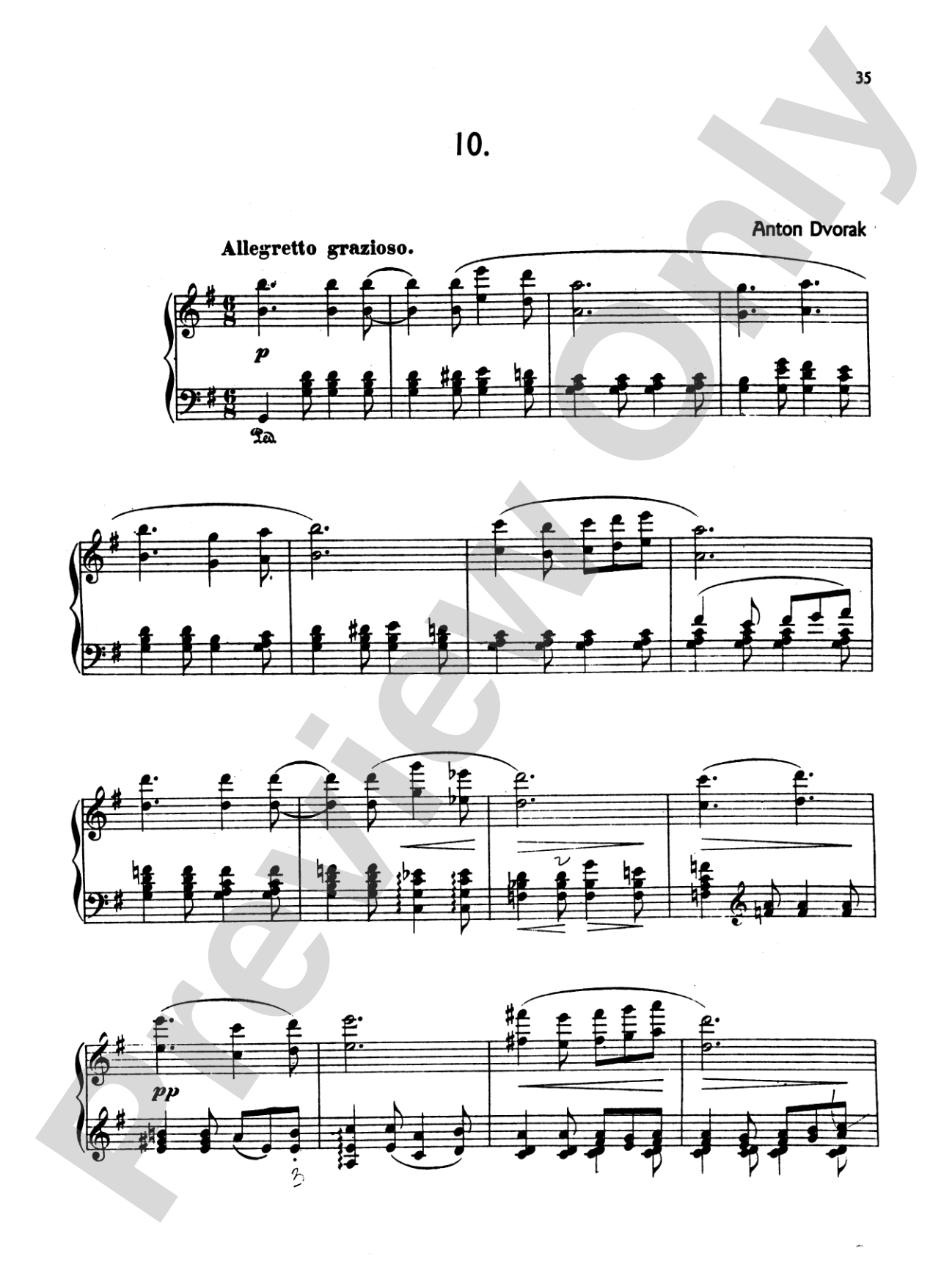 Dvorák: Silhouettes, Op. 8