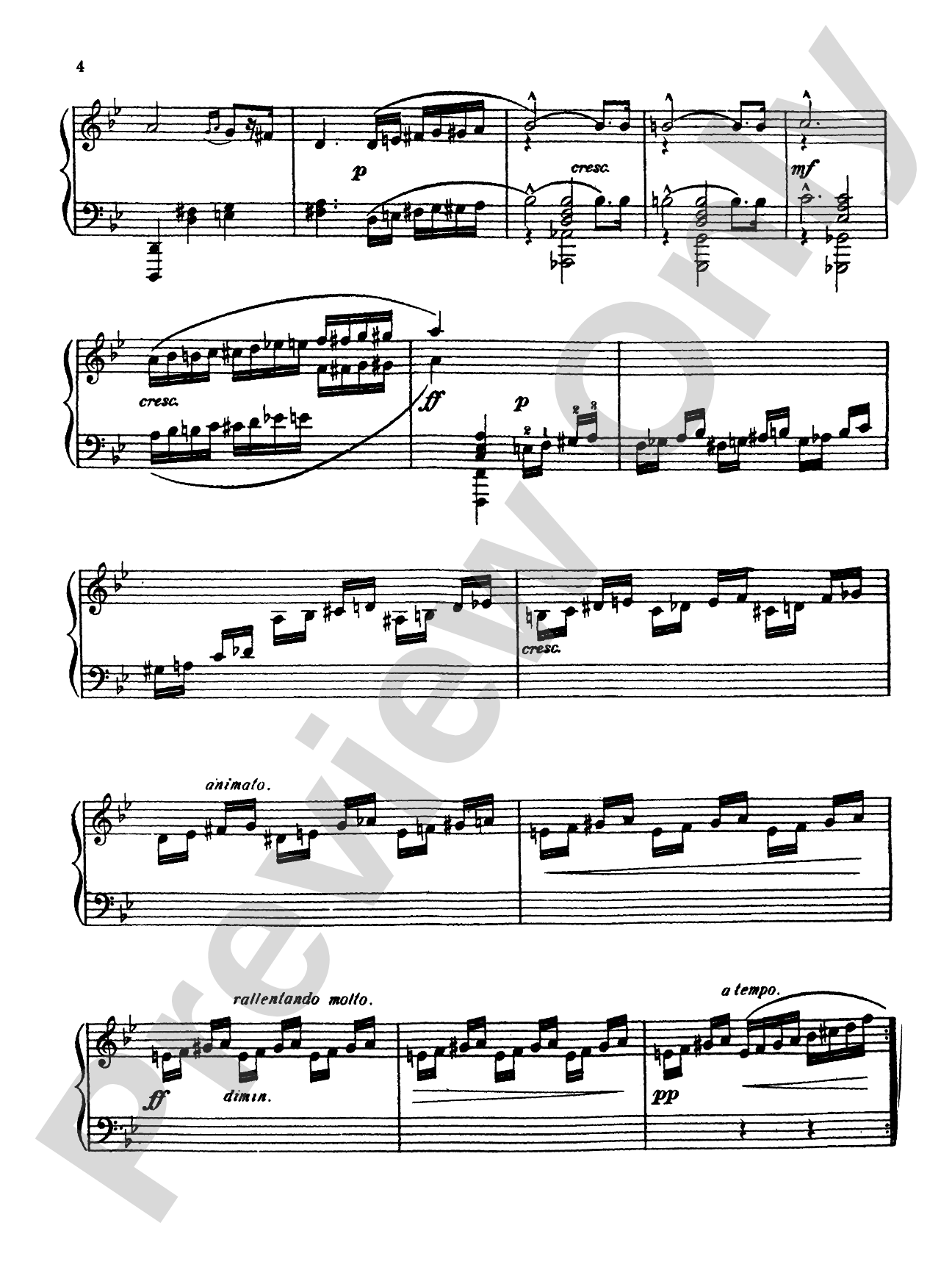 Godard: Four Piano Solos: Piano Book
