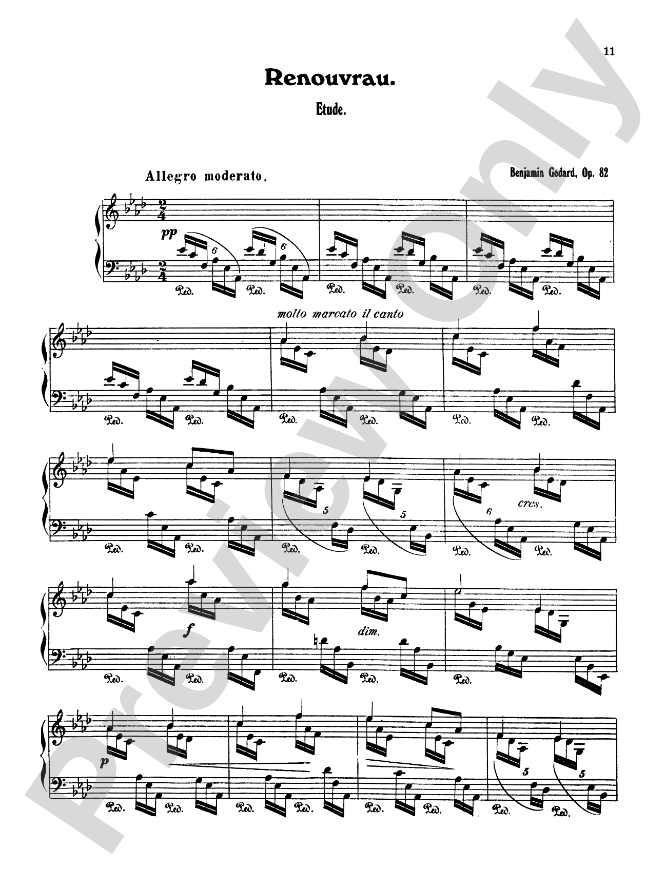 Godard: Four Piano Solos