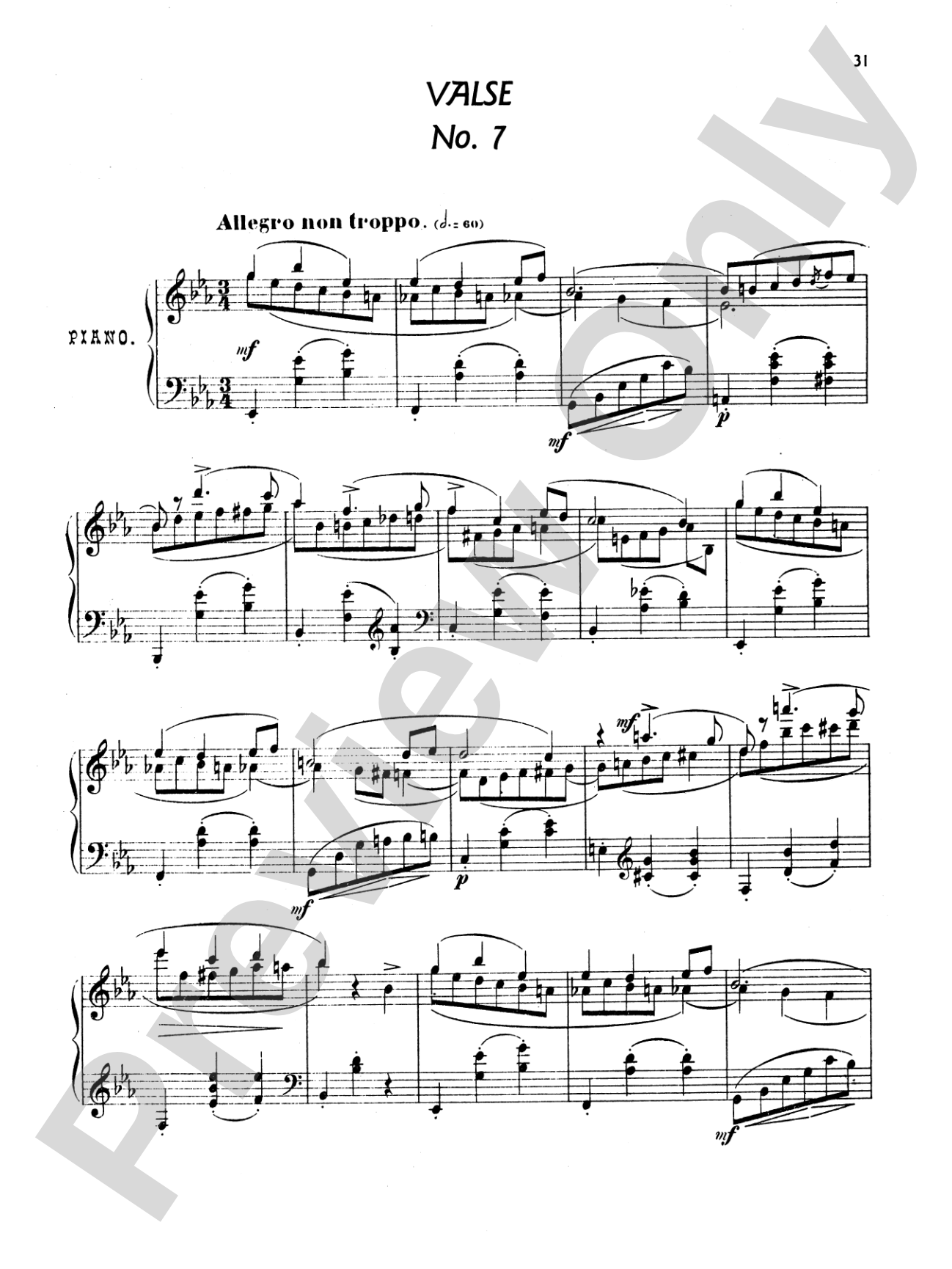 Arensky: Twenty-four Morceau Characteristiques, Op. 36