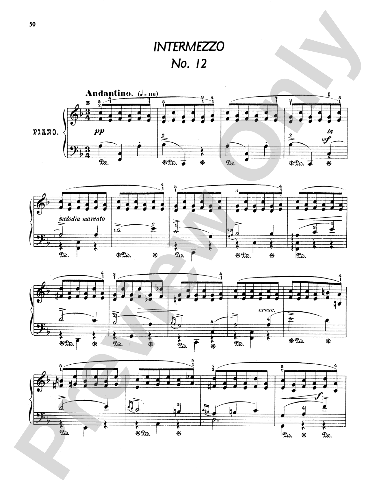 Arensky: Twenty-four Morceau Characteristiques, Op. 36