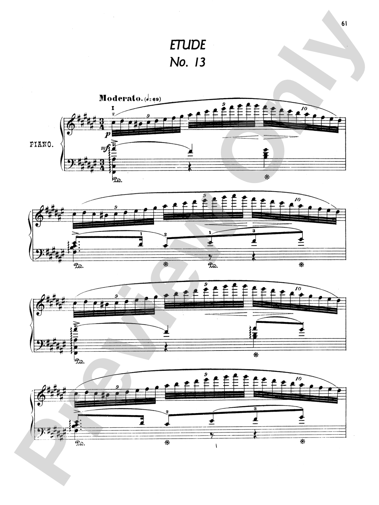 Arensky: Twenty-four Morceau Characteristiques, Op. 36