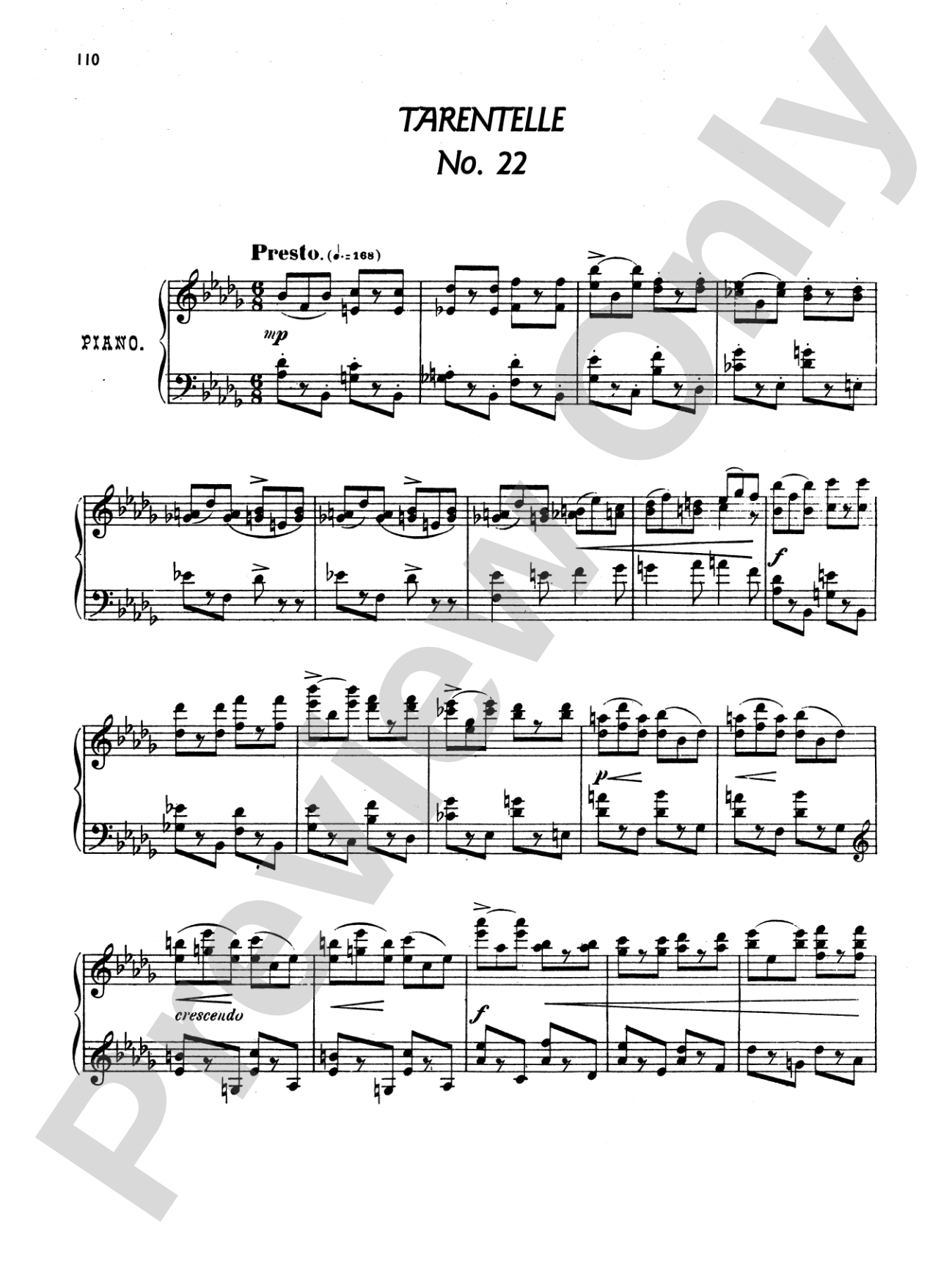 Arensky: Twenty-four Morceau Characteristiques, Op. 36