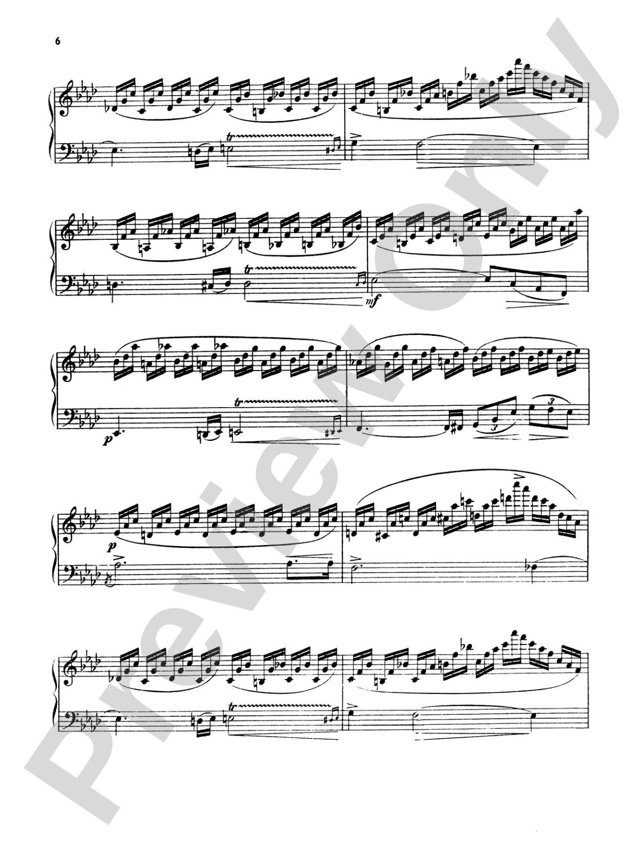 Arensky: Trois Esquisses, Op. 24: Piano