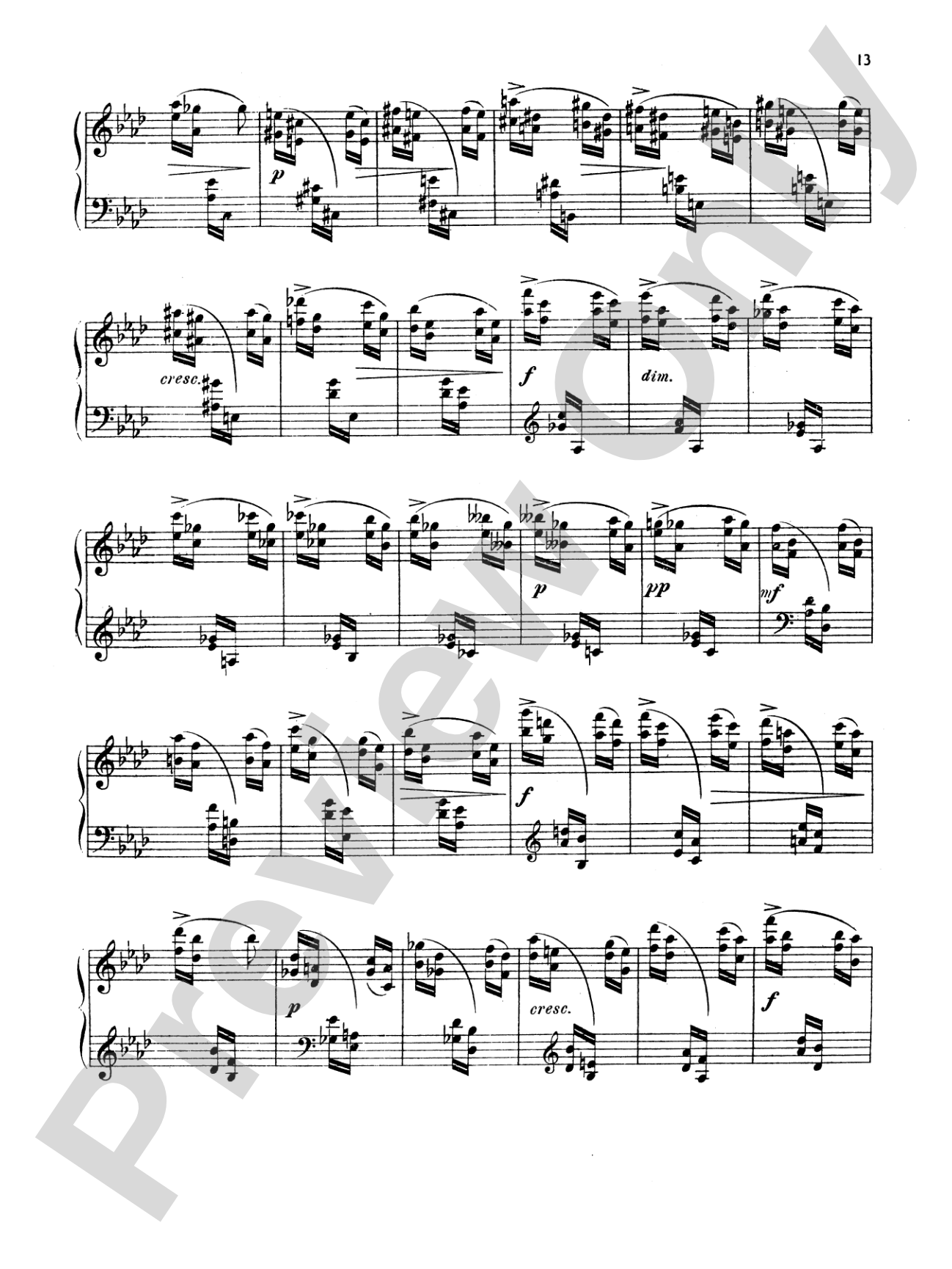 Arensky: Trois Esquisses, Op. 24