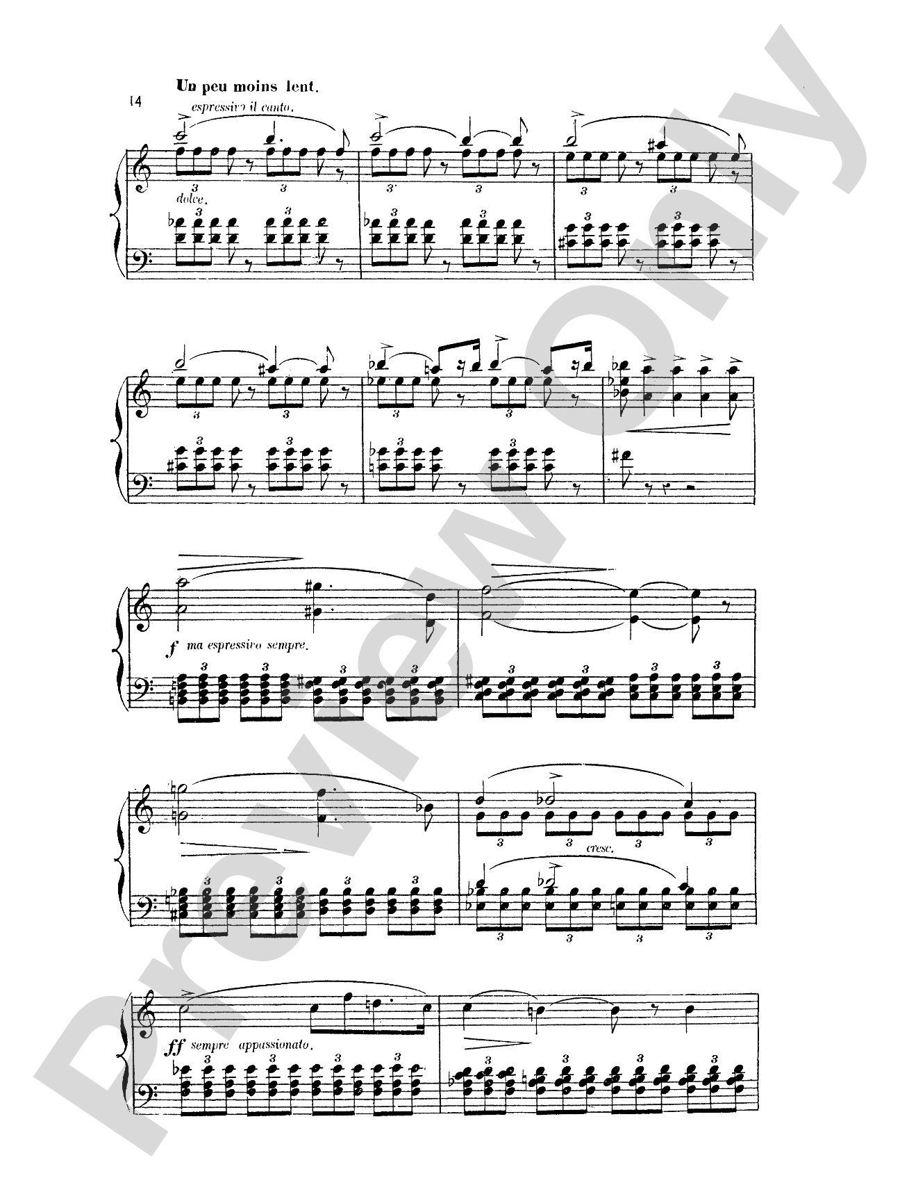Bizet: L'Arlesienne Suites Nos. 1 & 2: Piano Book