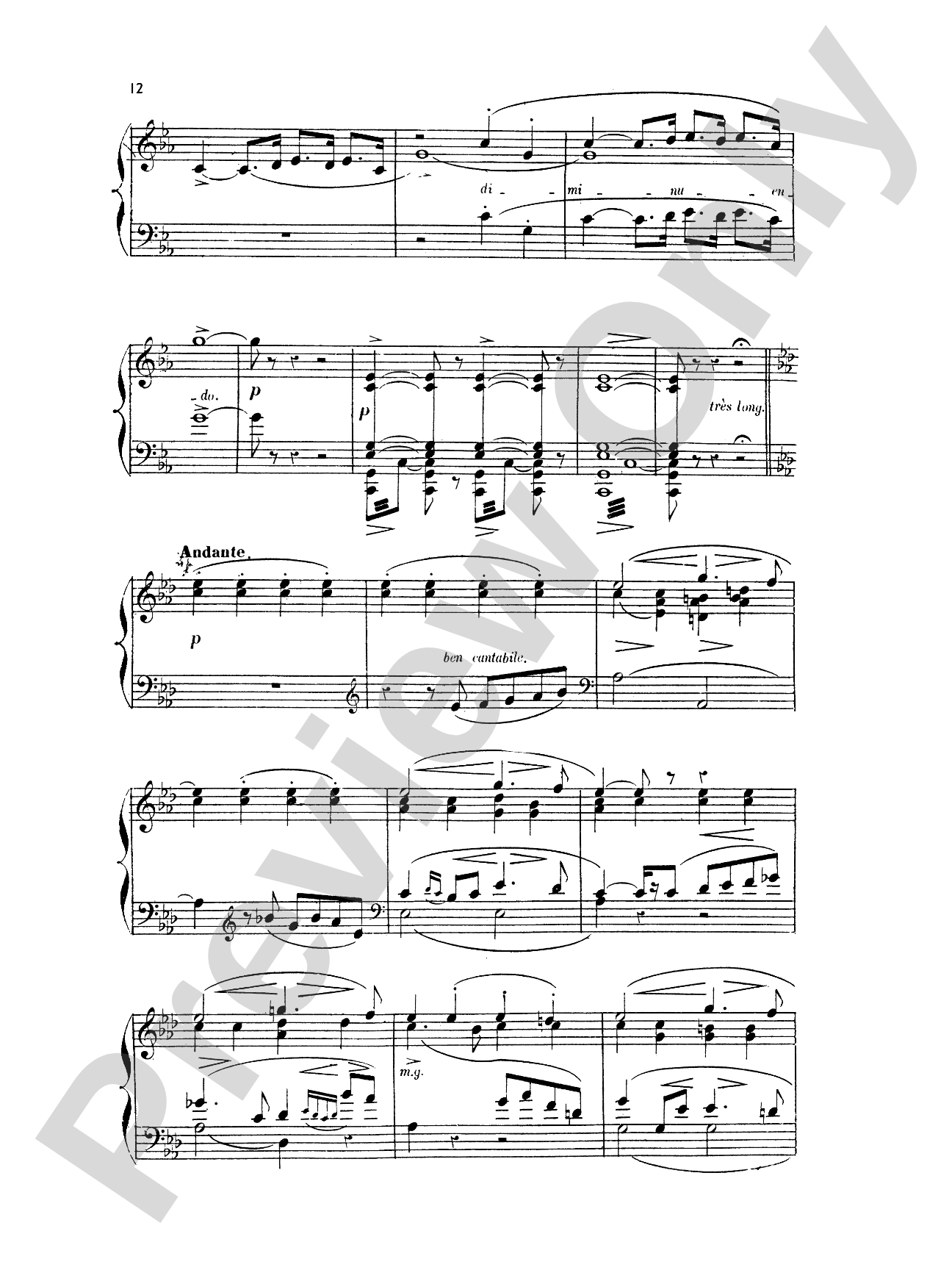 Bizet: L'Arlesienne Suites Nos. 1 & 2: Piano Book
