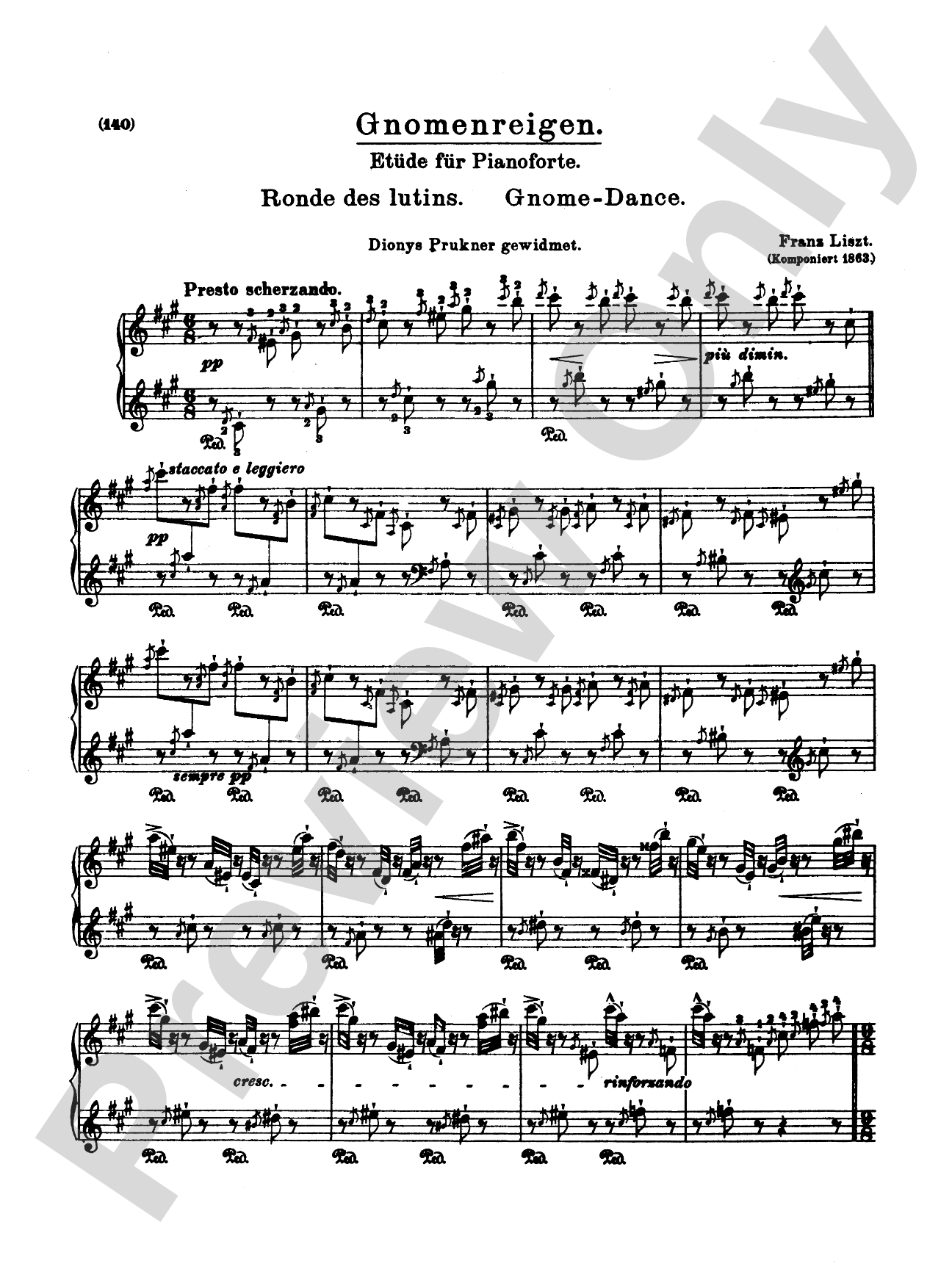 Liszt: Etudes (Volume III)