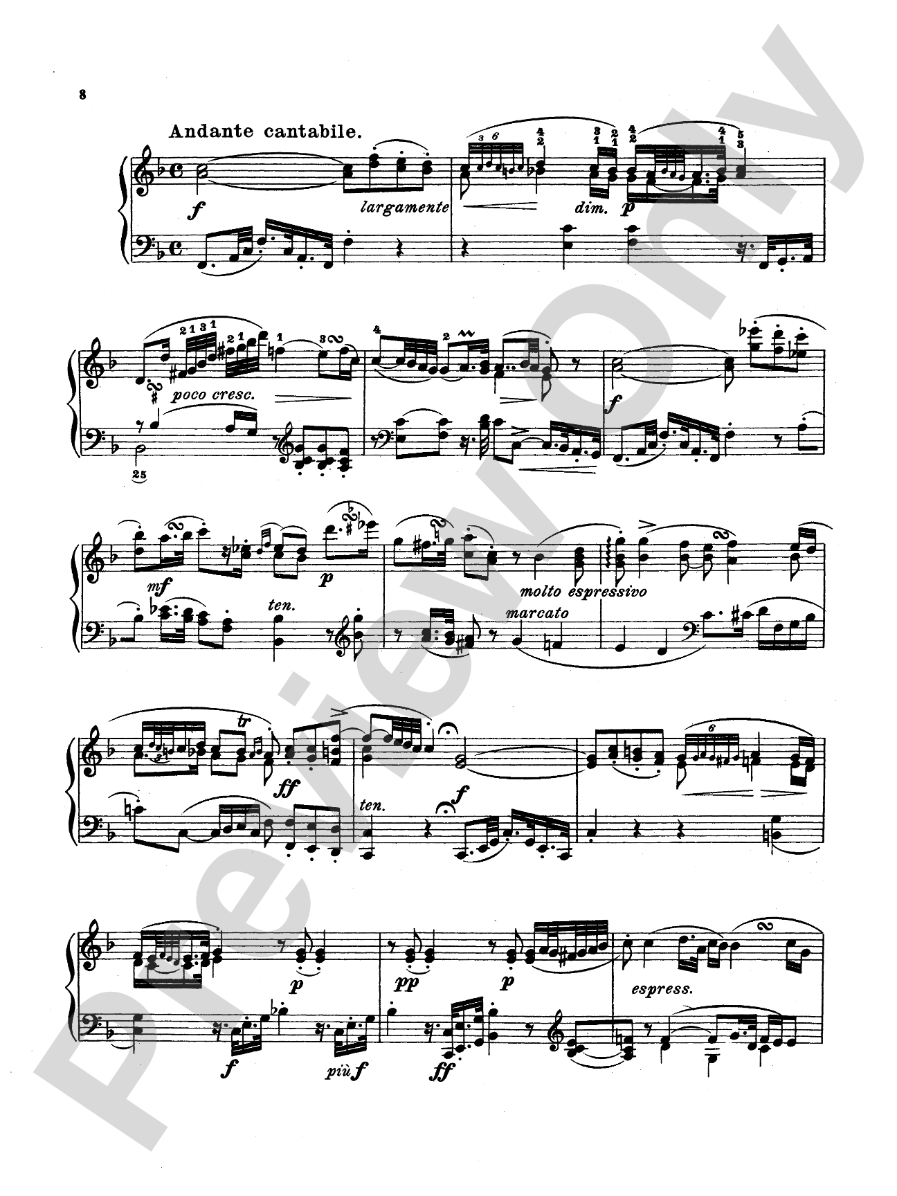 Bach: Six Sonatas: Piano Book