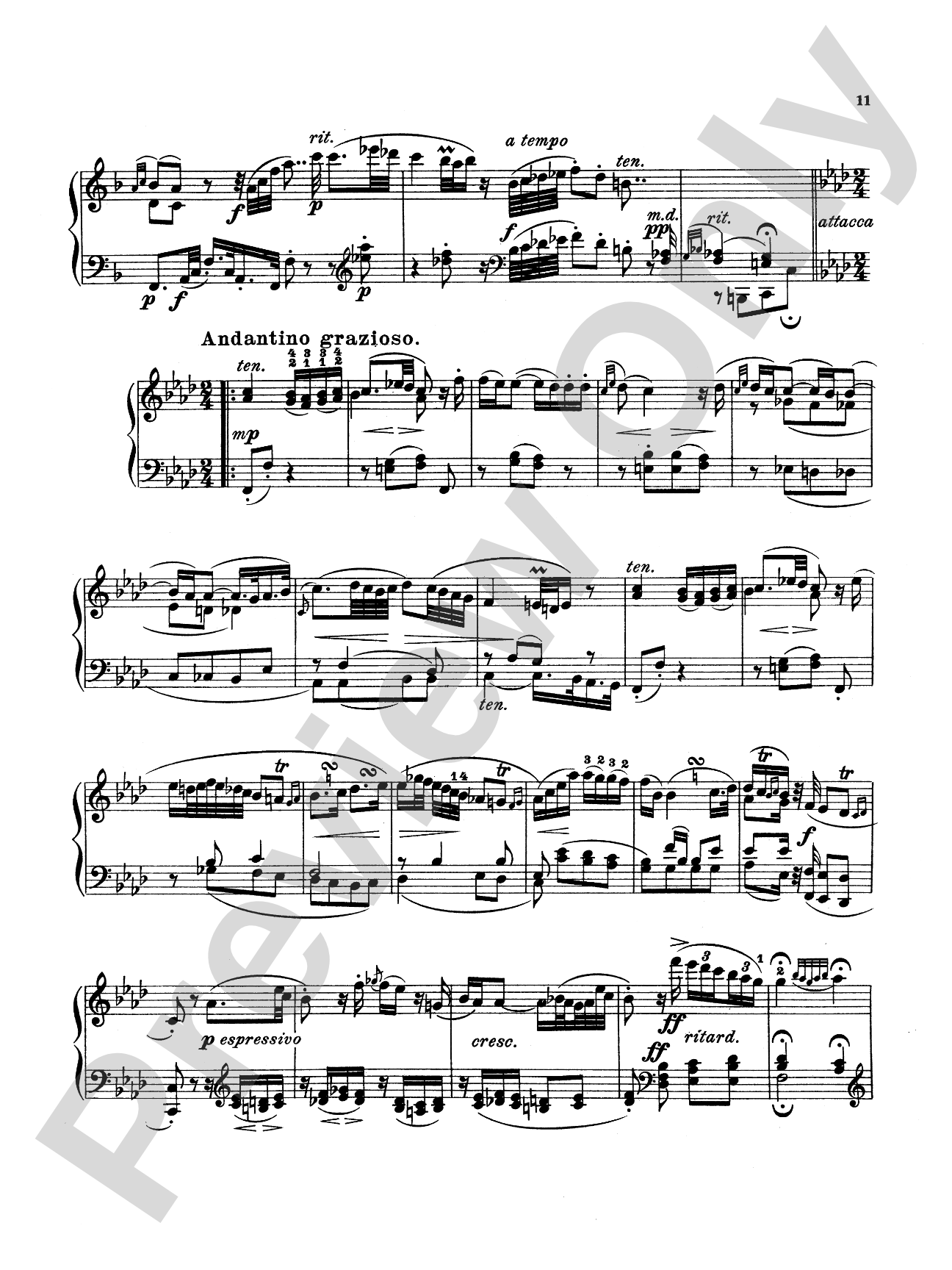 Bach: Six Sonatas: Piano Book