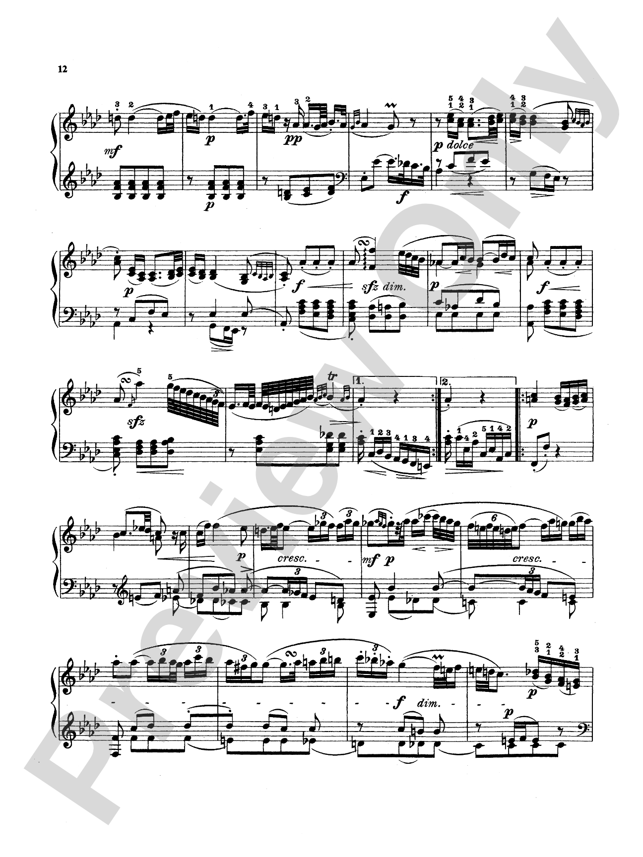 Bach: Six Sonatas: Piano Book
