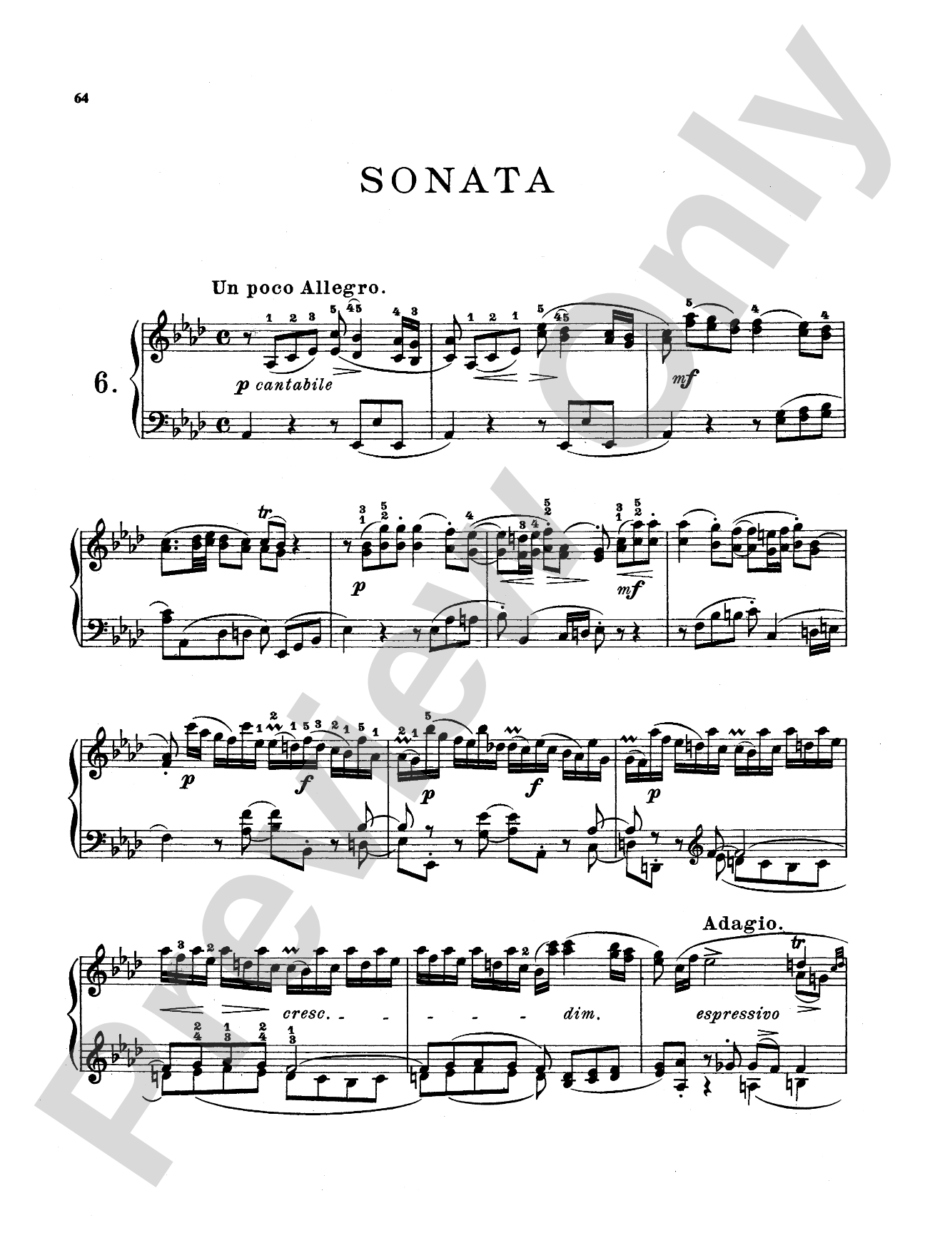 Bach: Six Sonatas
