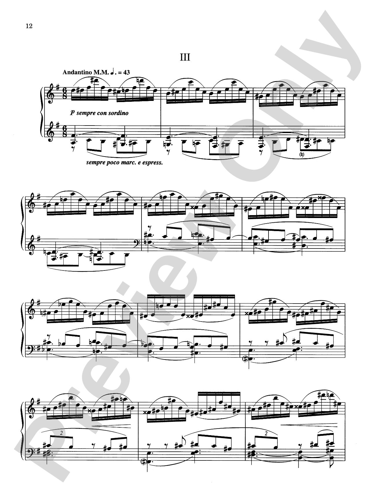 Stravinsky: Four Etudes, Op. 7