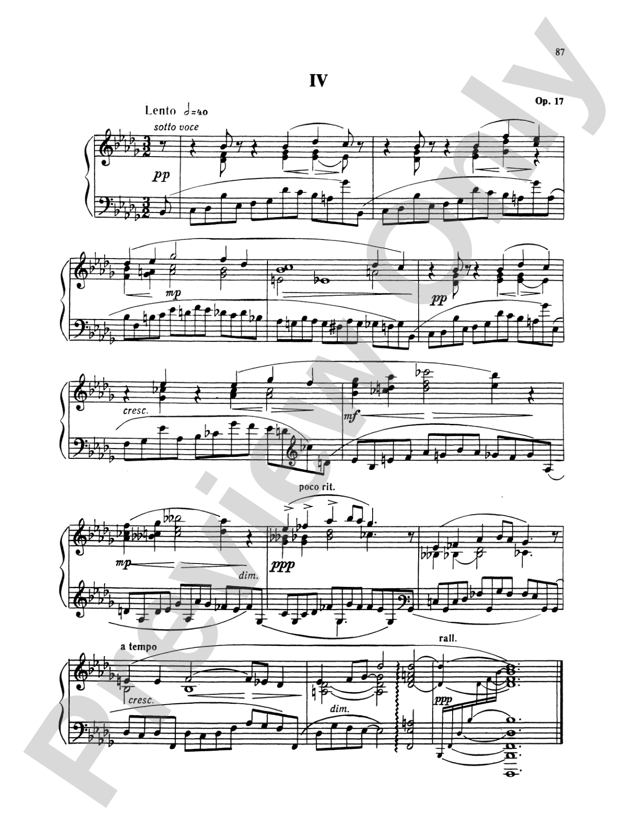 Scriabin: Preludes