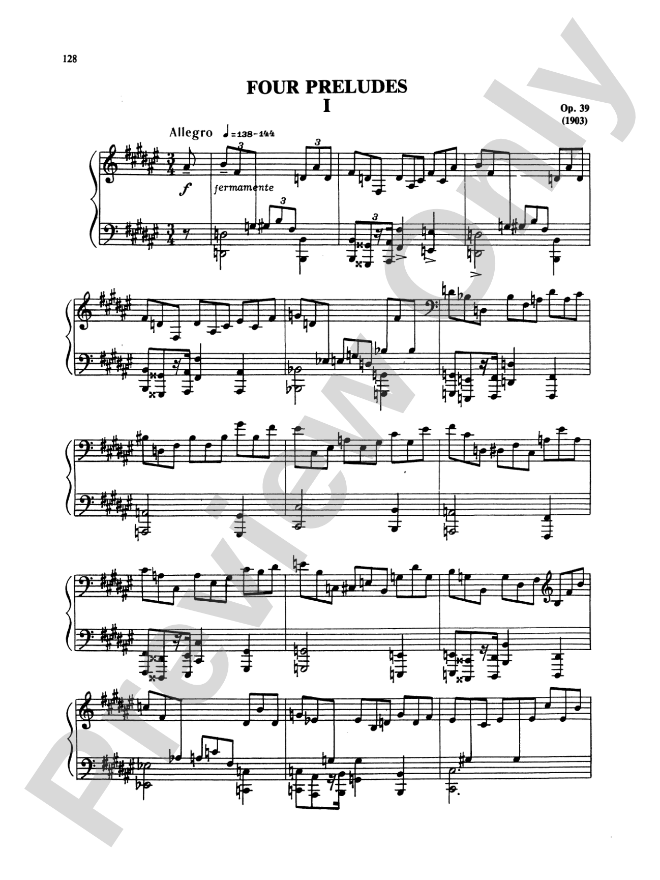 Scriabin: Preludes