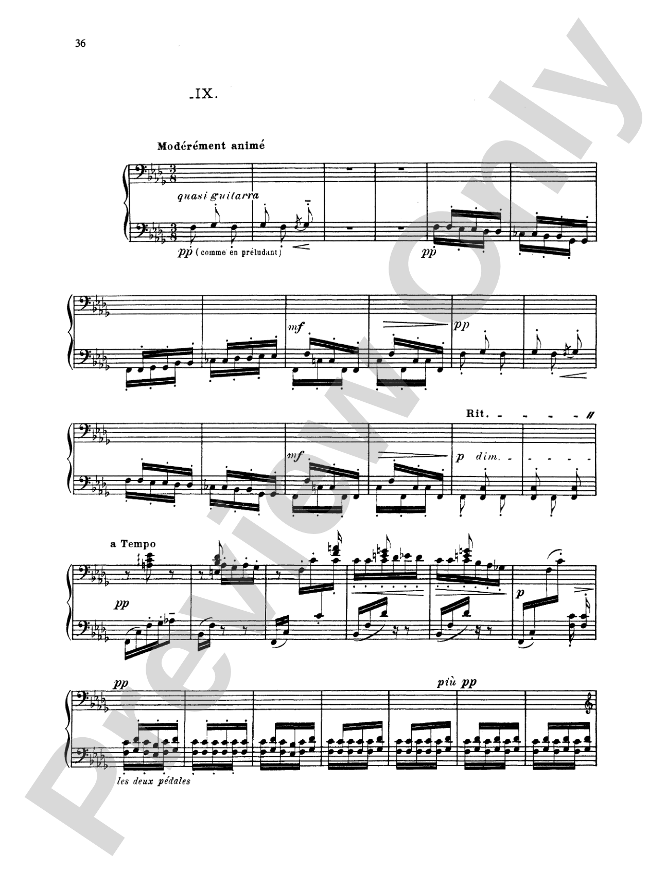 Debussy: Preludes (Volume I)