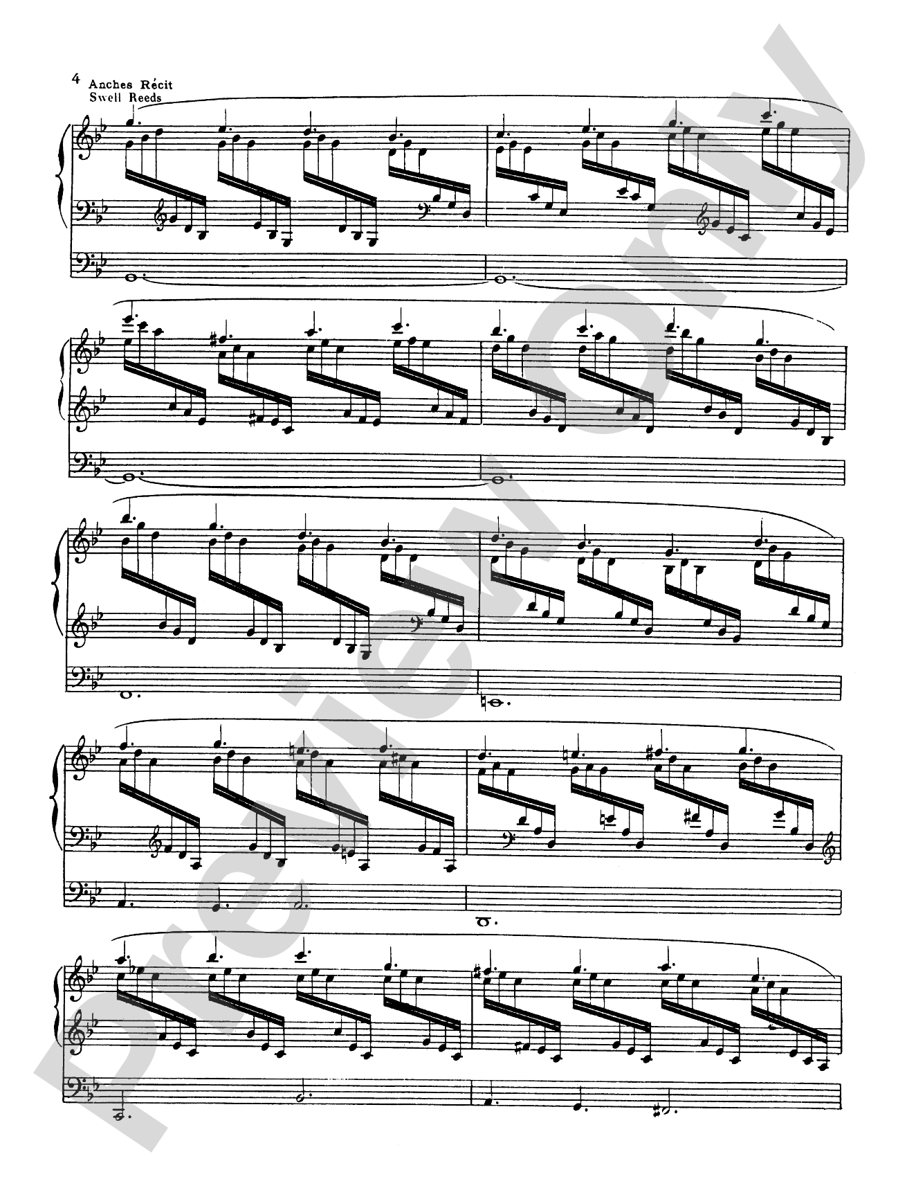 Pierné: Three Pieces, Op. 29: Organ Book