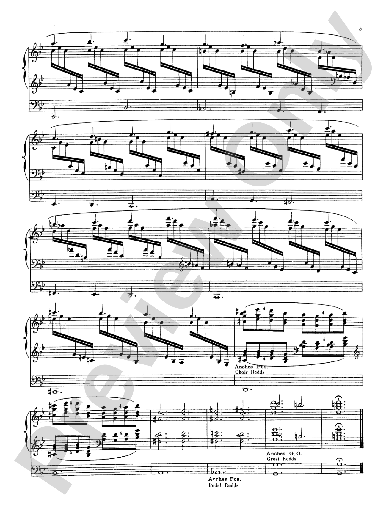 Pierné: Three Pieces, Op. 29: Organ Book