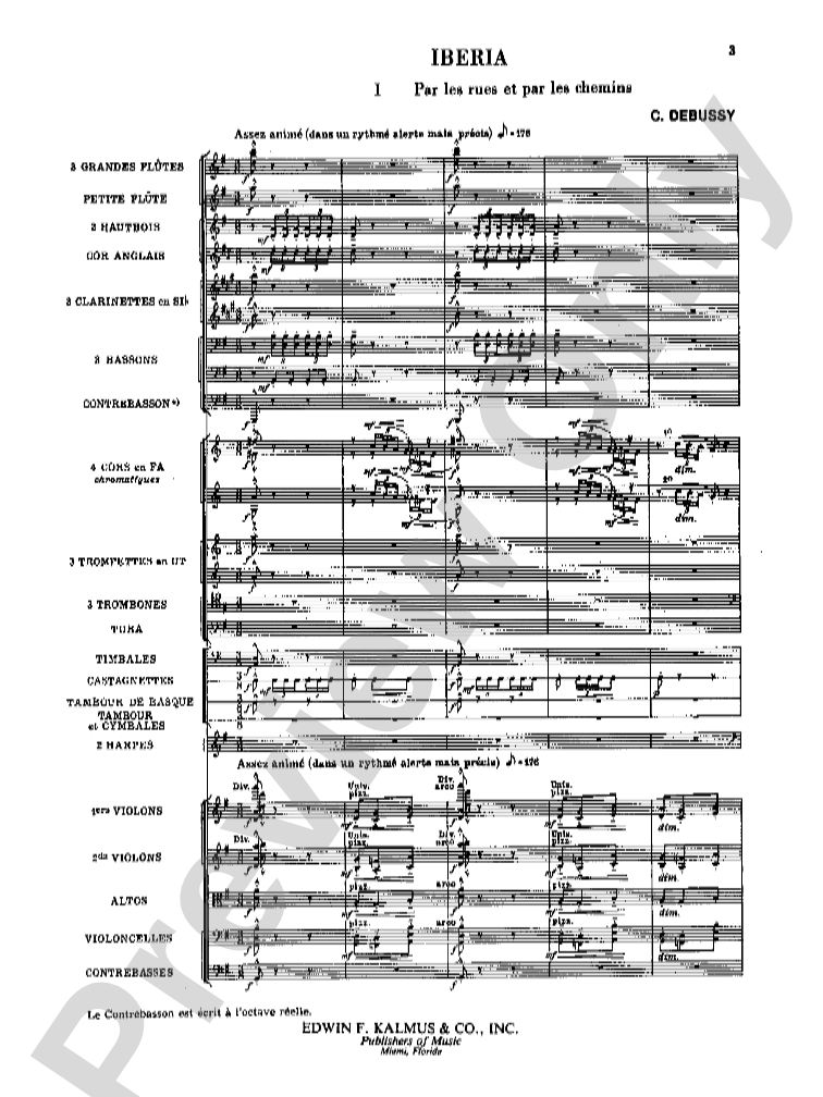 Debussy: Iberia