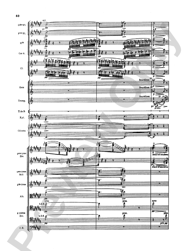Debussy: Iberia (miniature orchestral score)