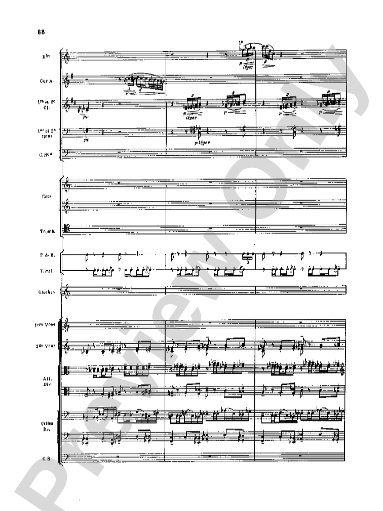 Debussy: Iberia (miniature orchestral score)